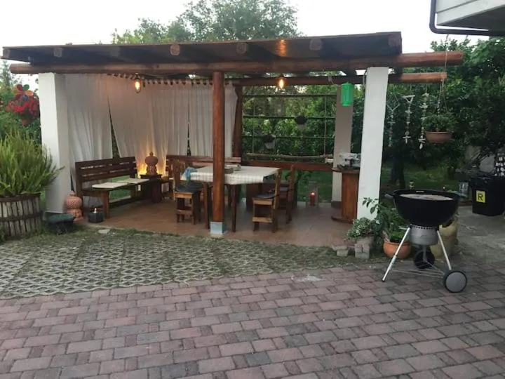 Patio in il Riccio B&B