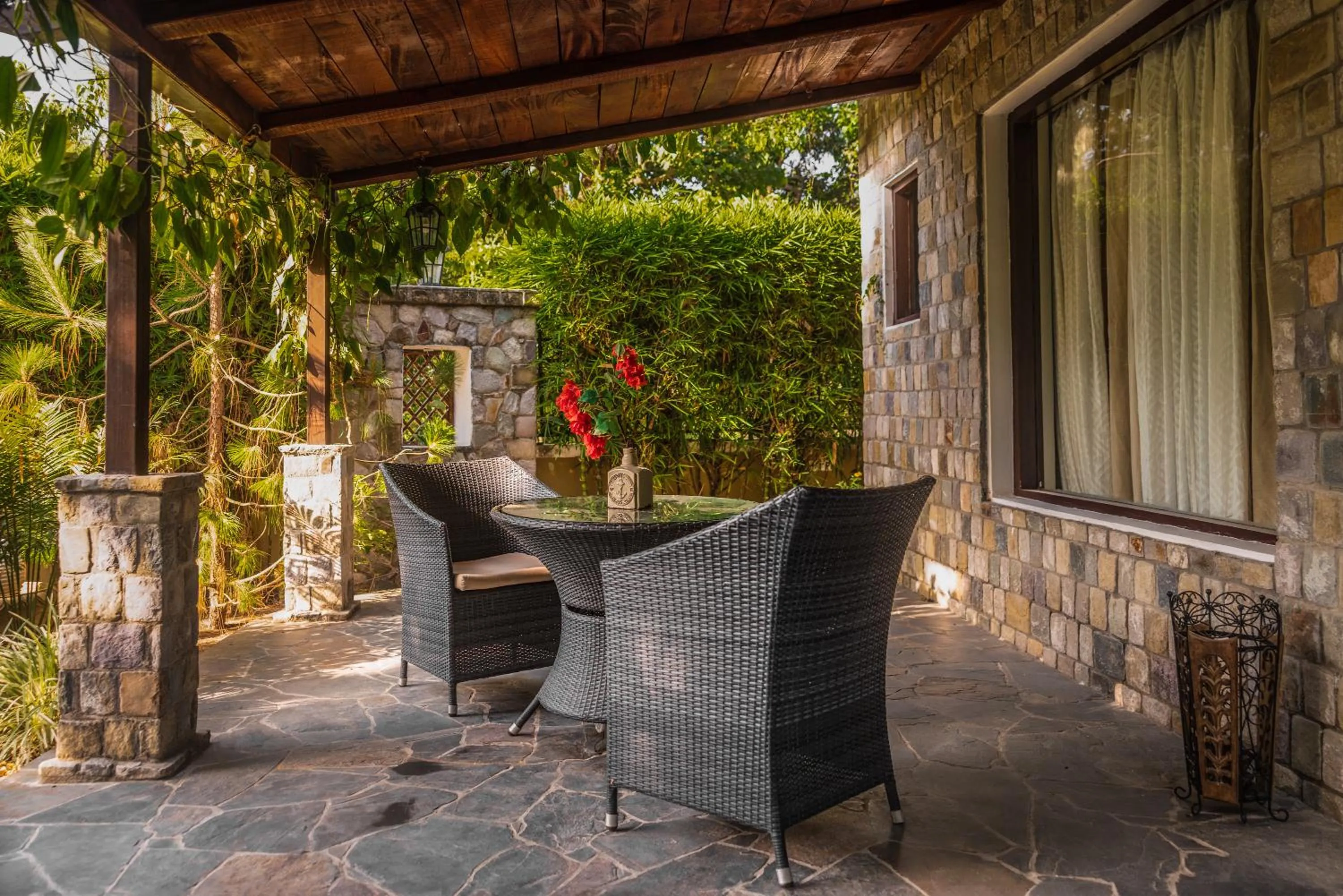 Seating area in Tree of Life Vanvilas Riveredge Corbett