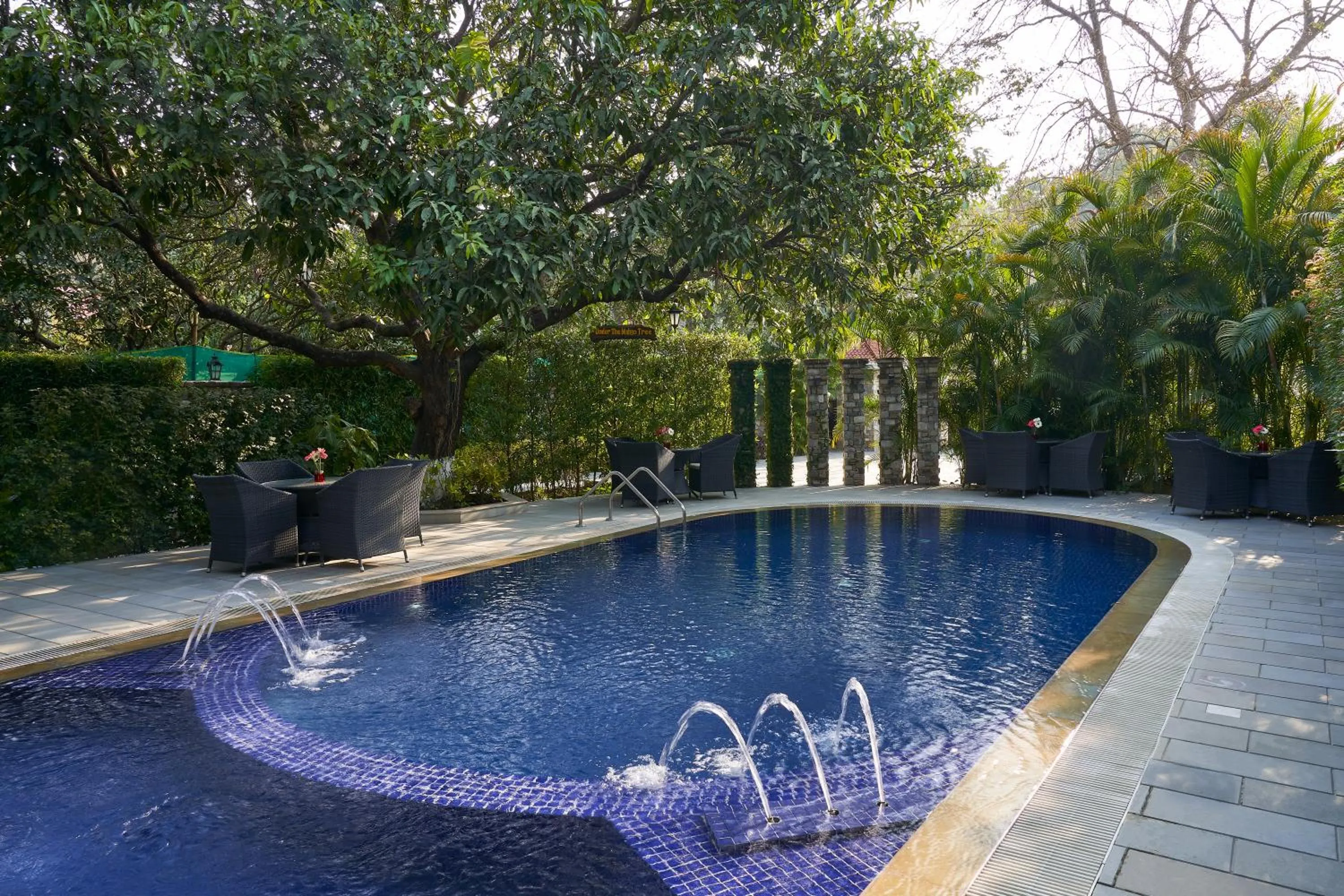 Swimming pool in Tree of Life Vanvilas Riveredge Corbett