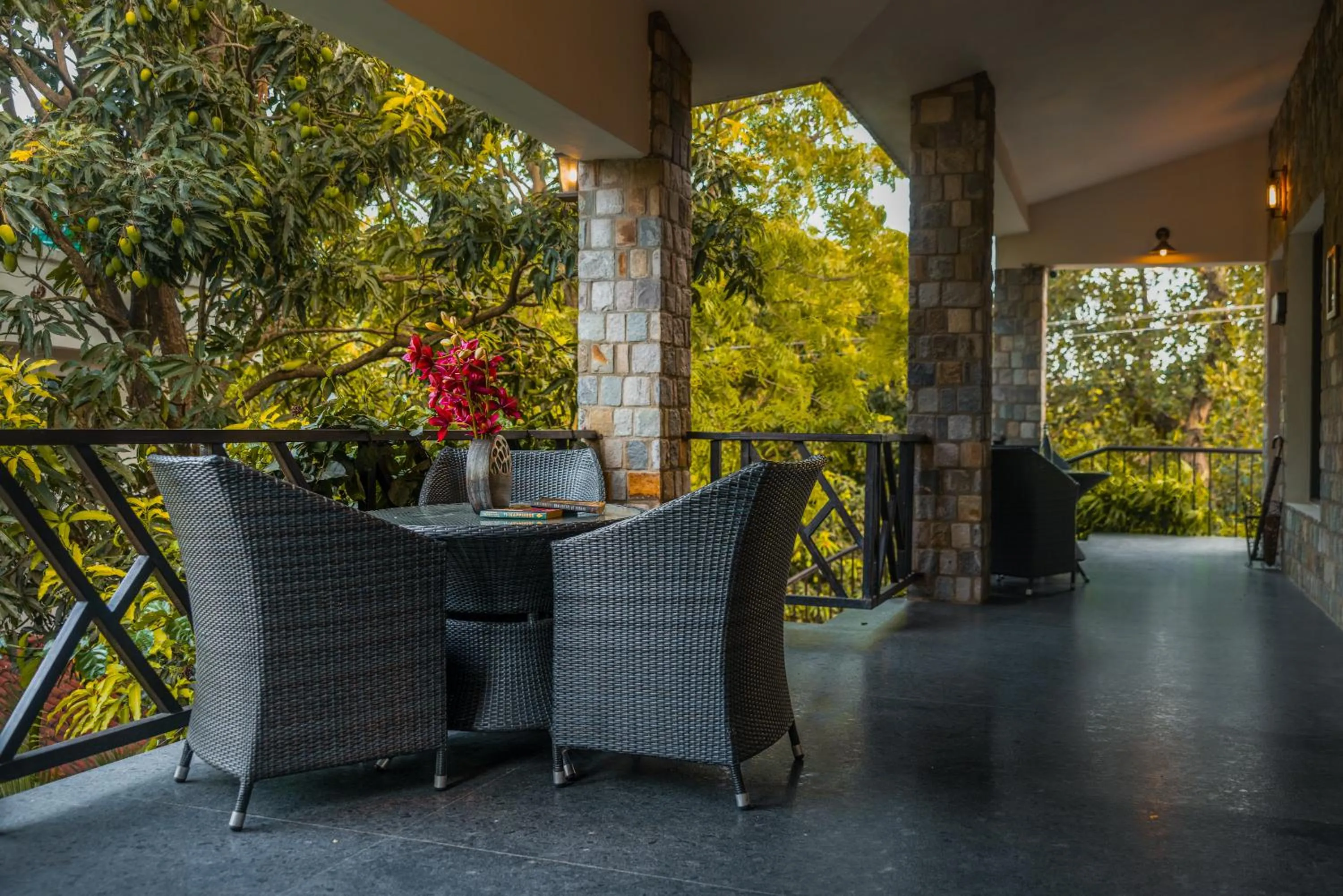 Patio in Tree of Life Vanvilas Riveredge Corbett