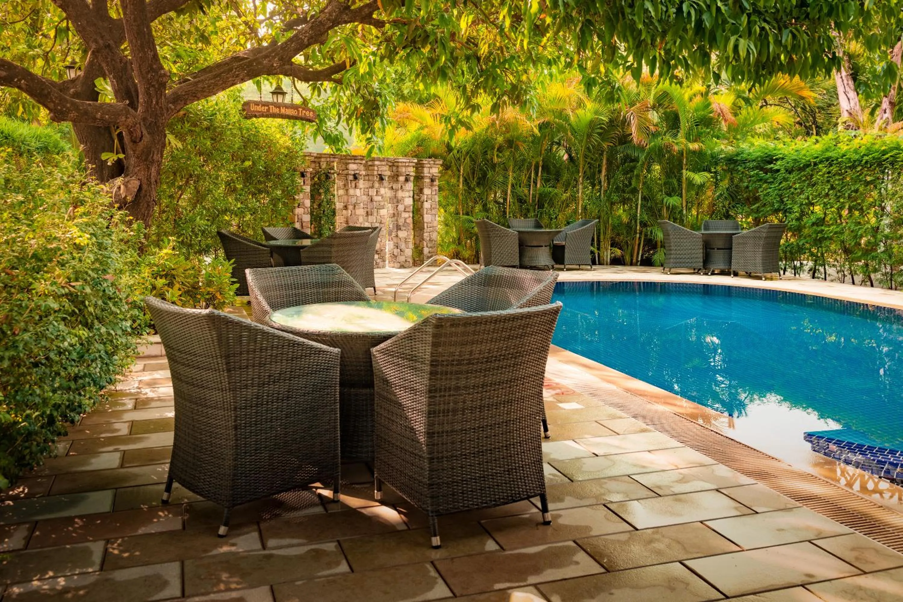 Swimming pool in Tree of Life Vanvilas Riveredge Corbett