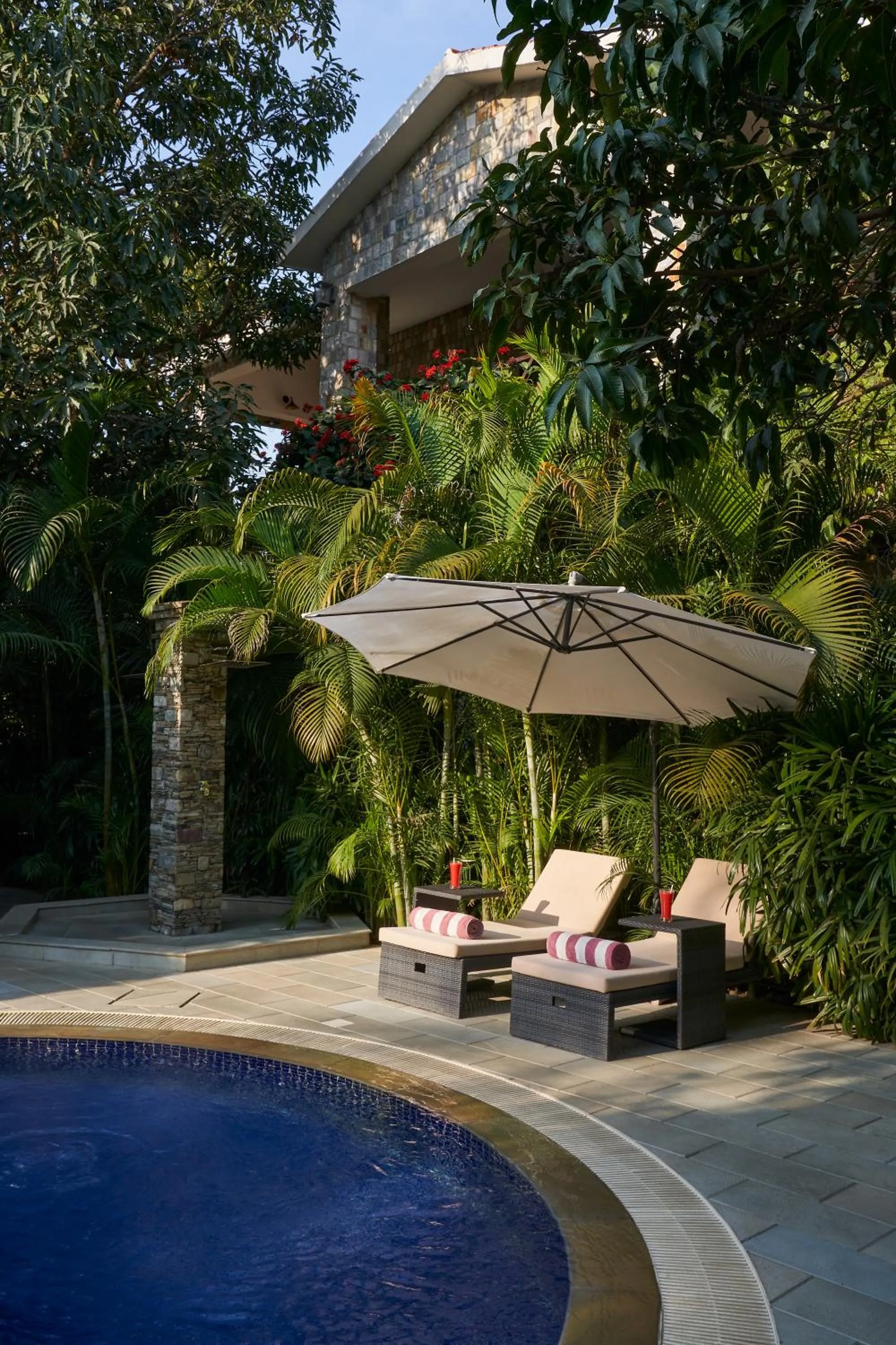 Swimming pool in Tree of Life Vanvilas Riveredge Corbett