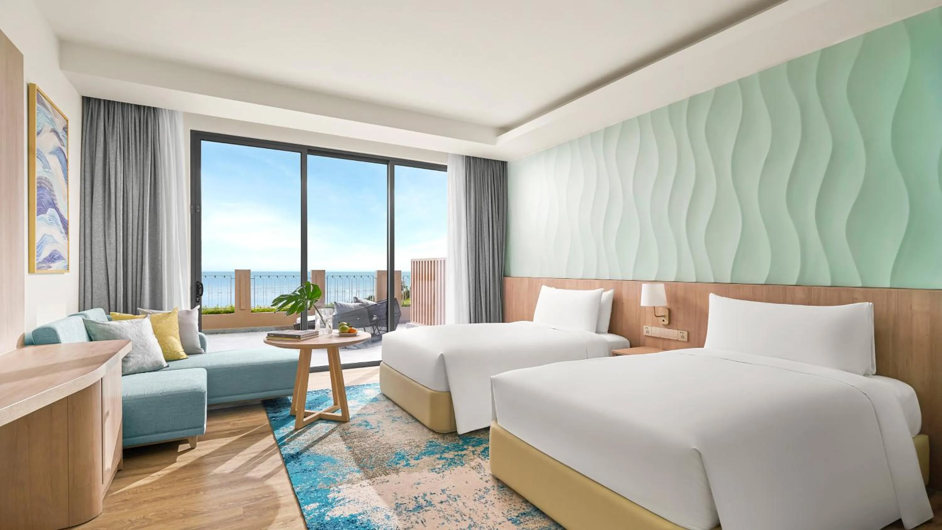 Photo of the whole room, Bed in Holiday Inn Resort Ho Tram Beach by IHG