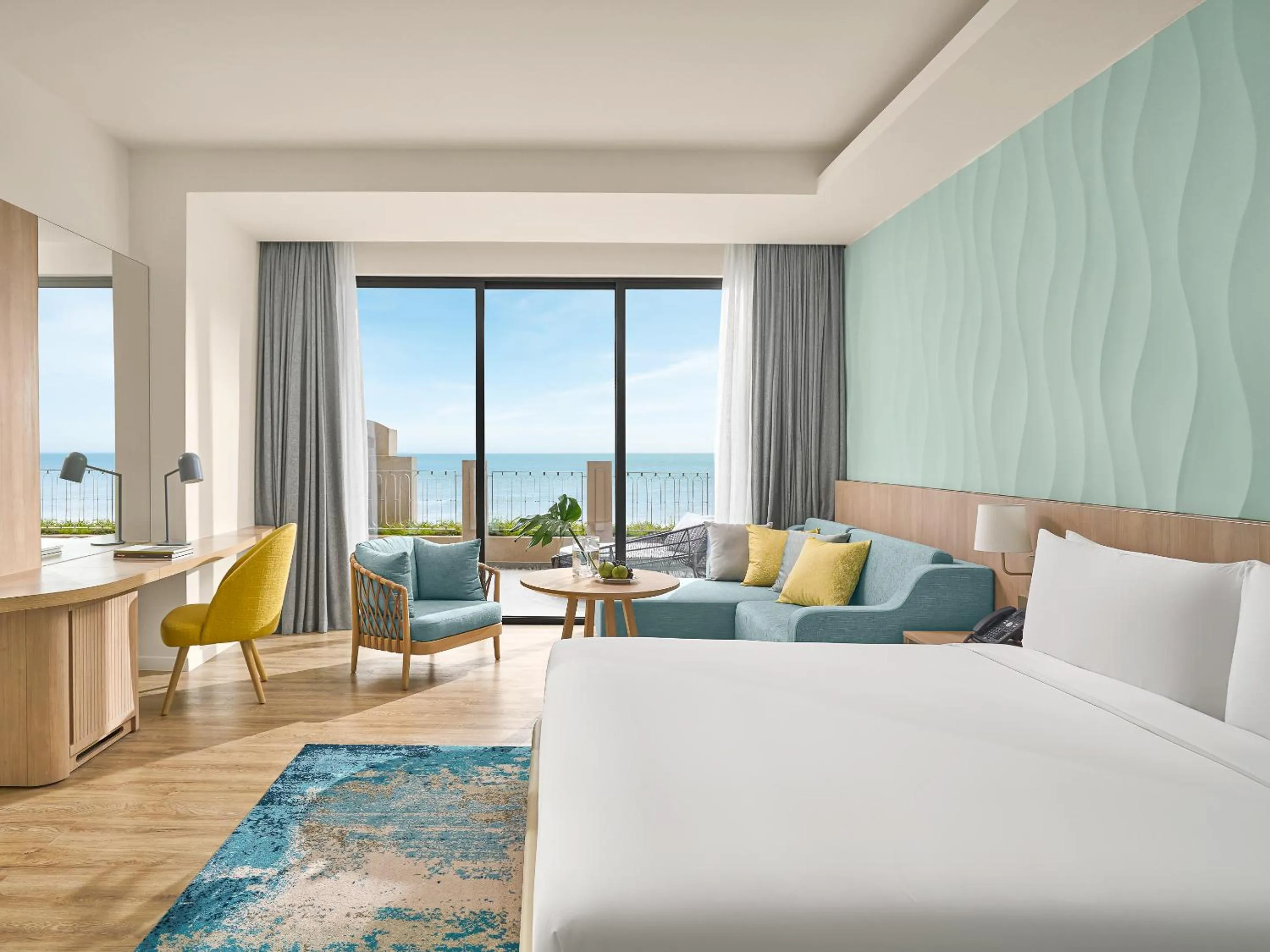 Bedroom, Bed in Holiday Inn Resort Ho Tram Beach by IHG