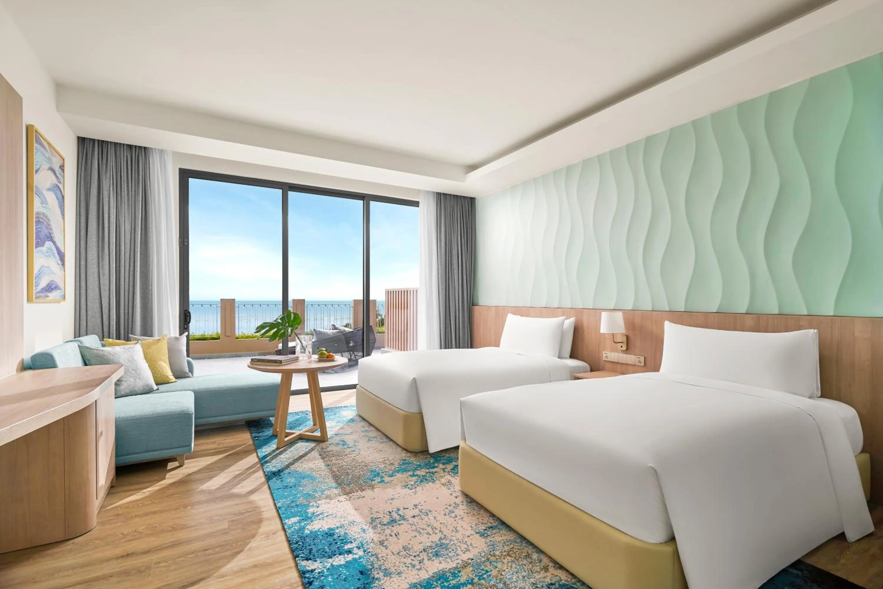 Photo of the whole room, Bed in Holiday Inn Resort Ho Tram Beach by IHG