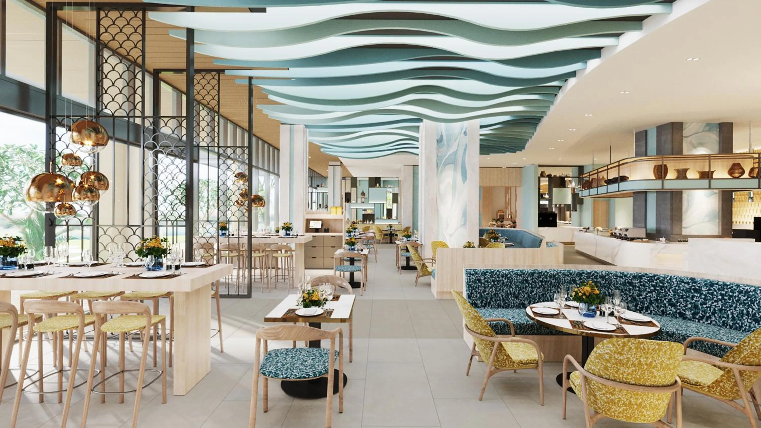 Restaurant/places to eat in Holiday Inn Resort Ho Tram Beach by IHG