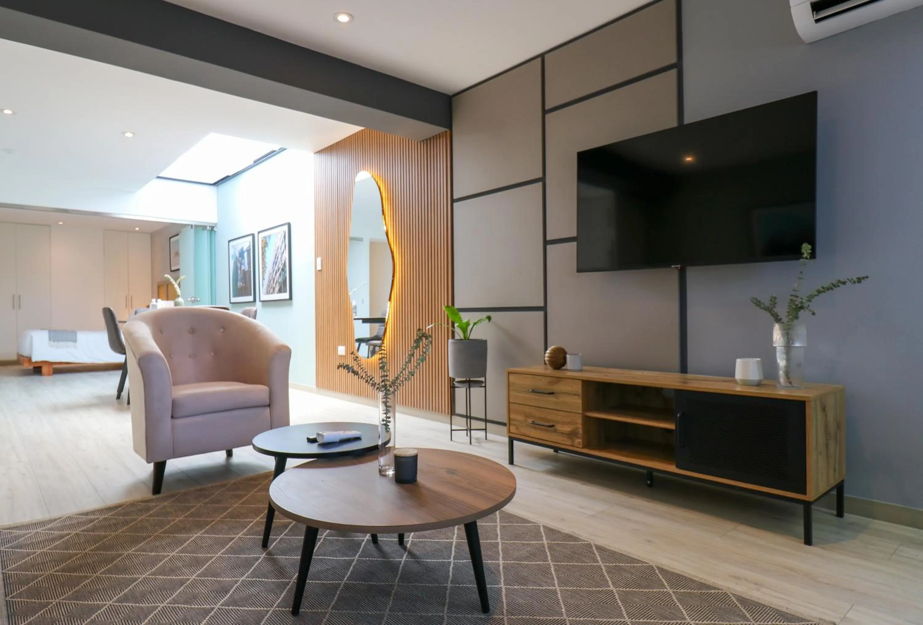 Seating area in Primera Parada By Wynwood House