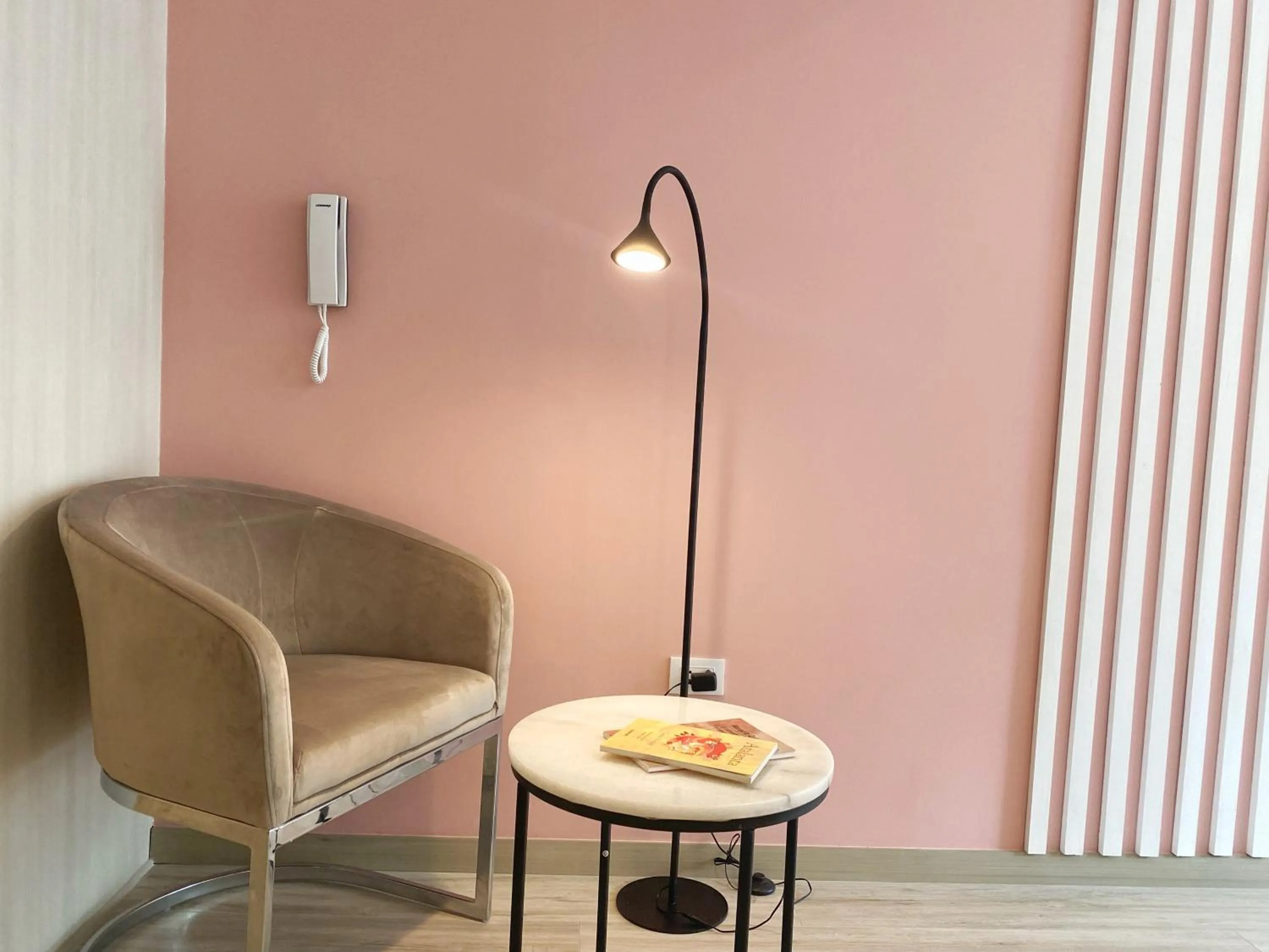 Seating area in Primera Parada By Wynwood House