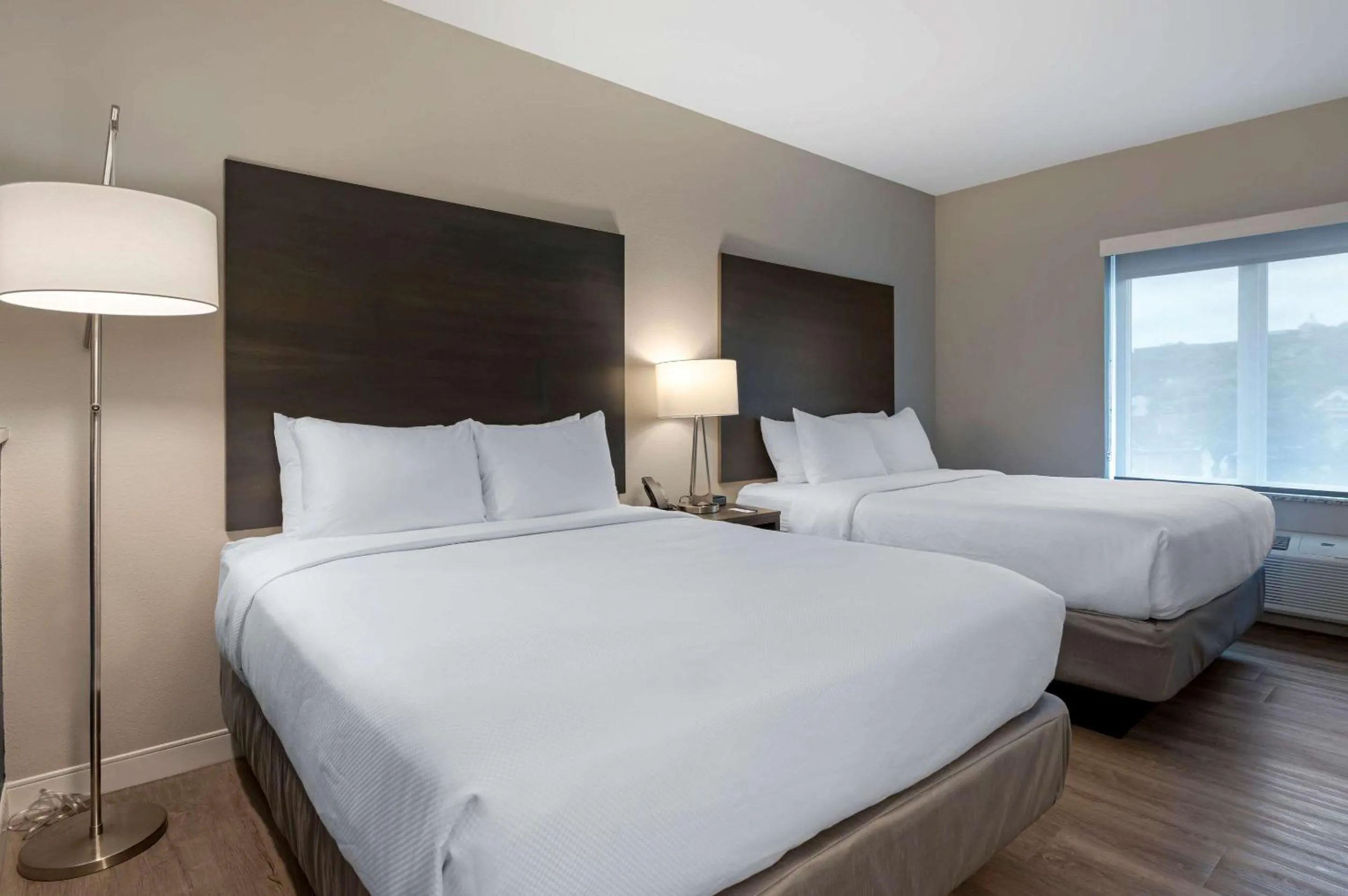 Photo of the whole room, Bed in Comfort Suites Cincinnati University - Downtown