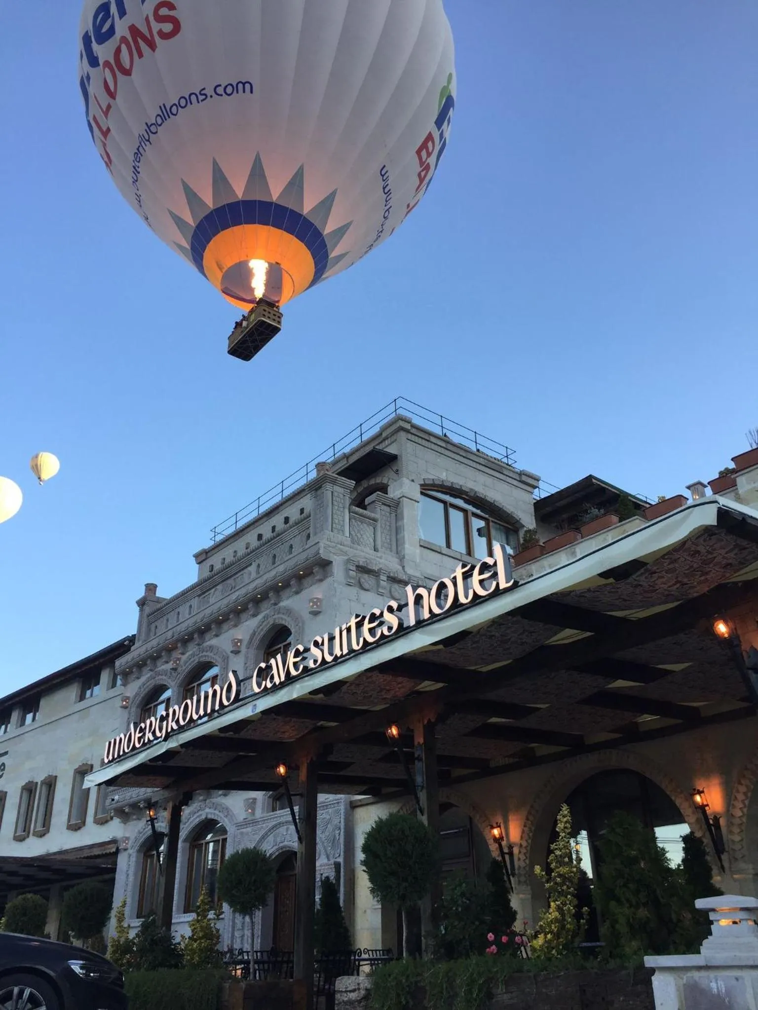 Property building in Underground Cave Suites Hotel