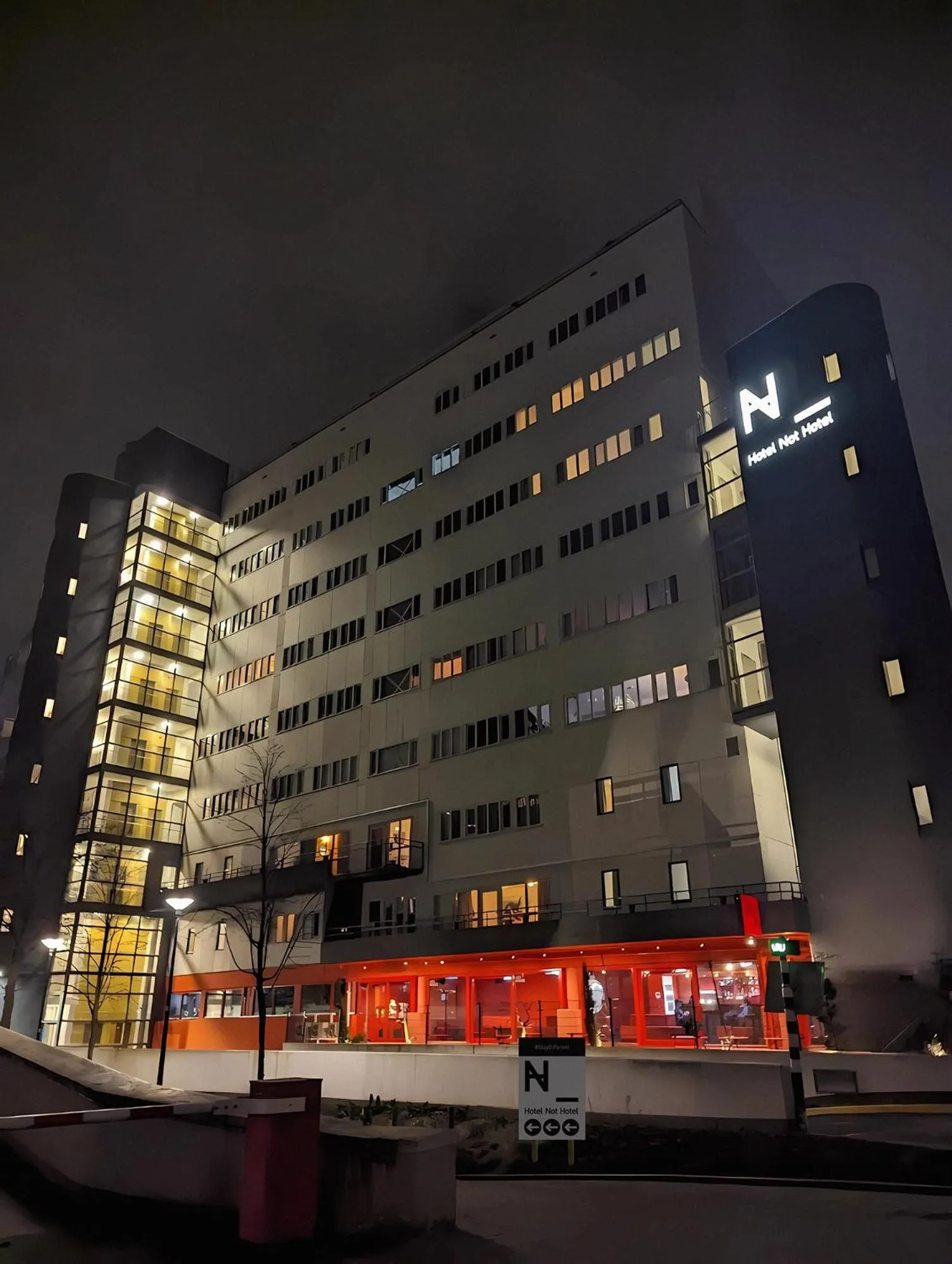 Property building in Hotel Not Hotel Rotterdam