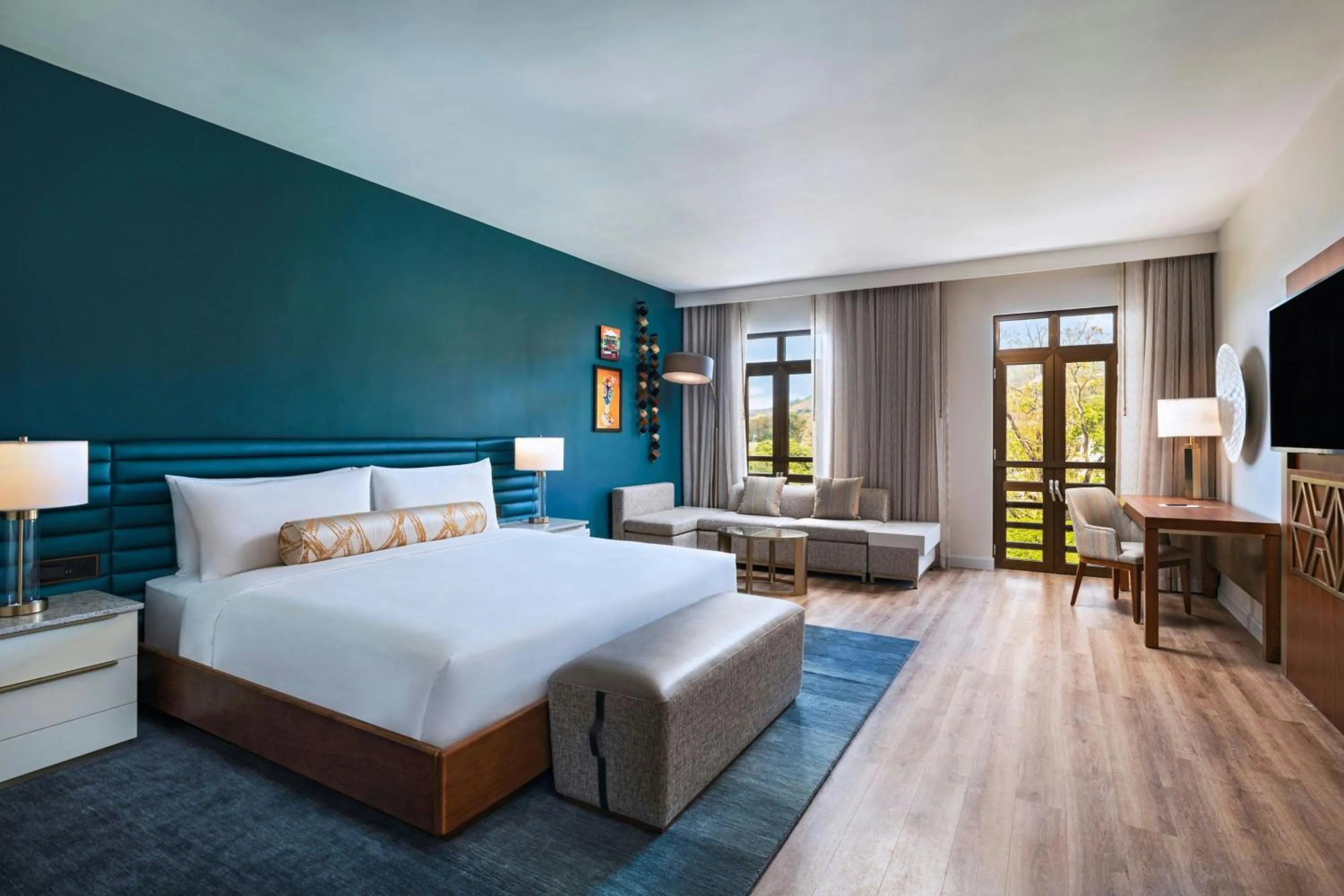 Photo of the whole room, Bed in The BRIX Autograph Collection