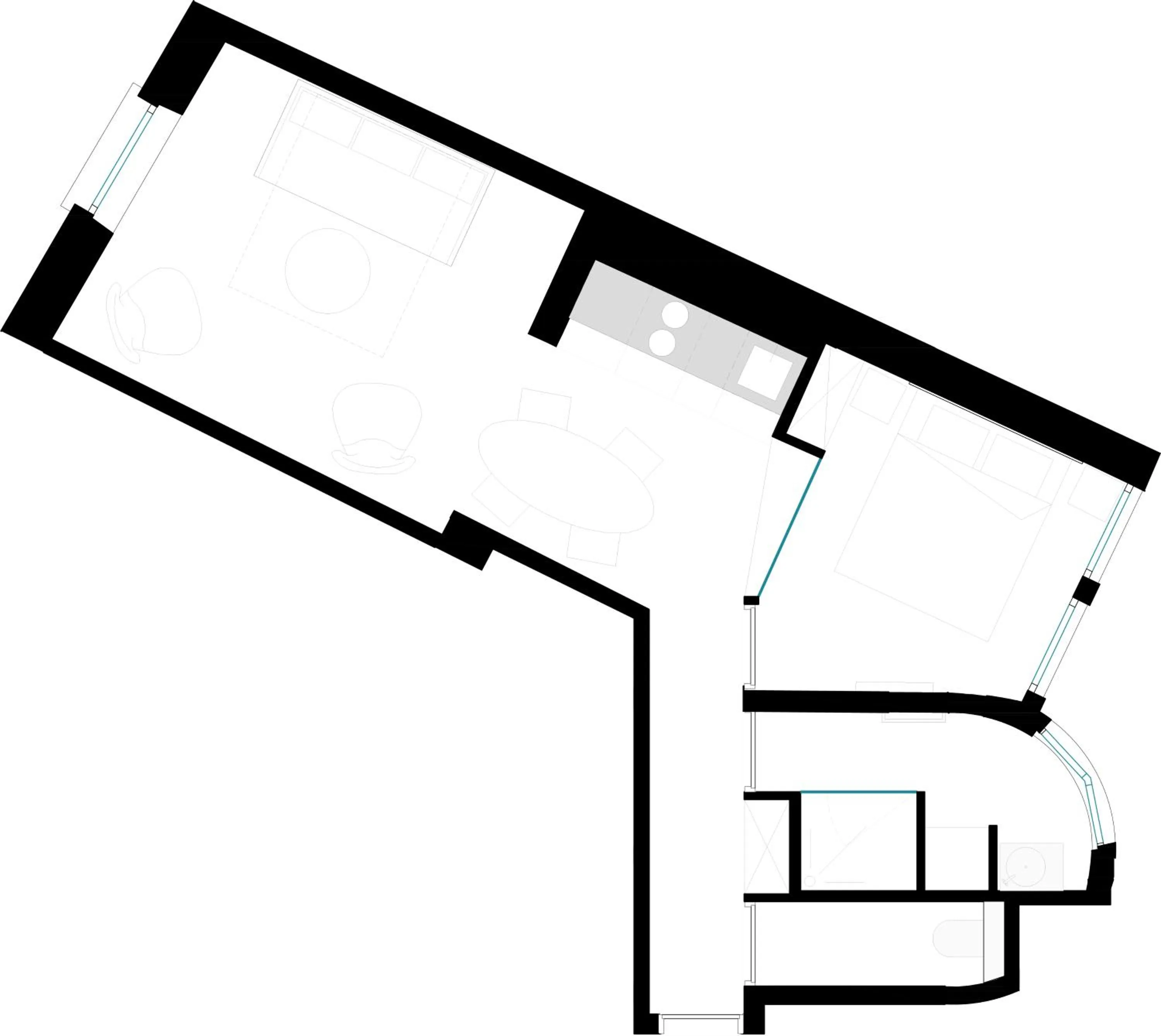 Floor plan in My Maison In Paris - Louvre