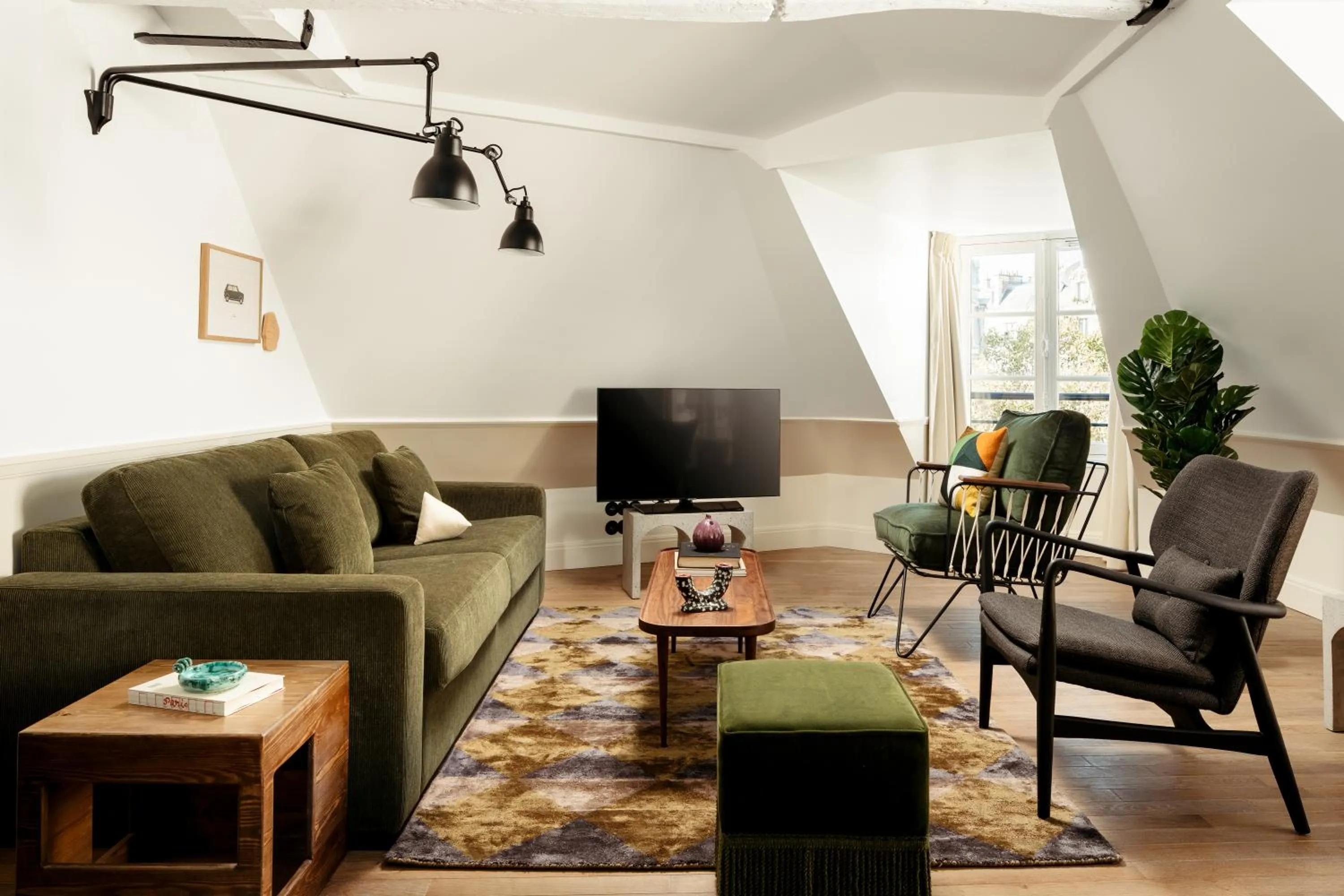 Living room in My Maison In Paris - Louvre