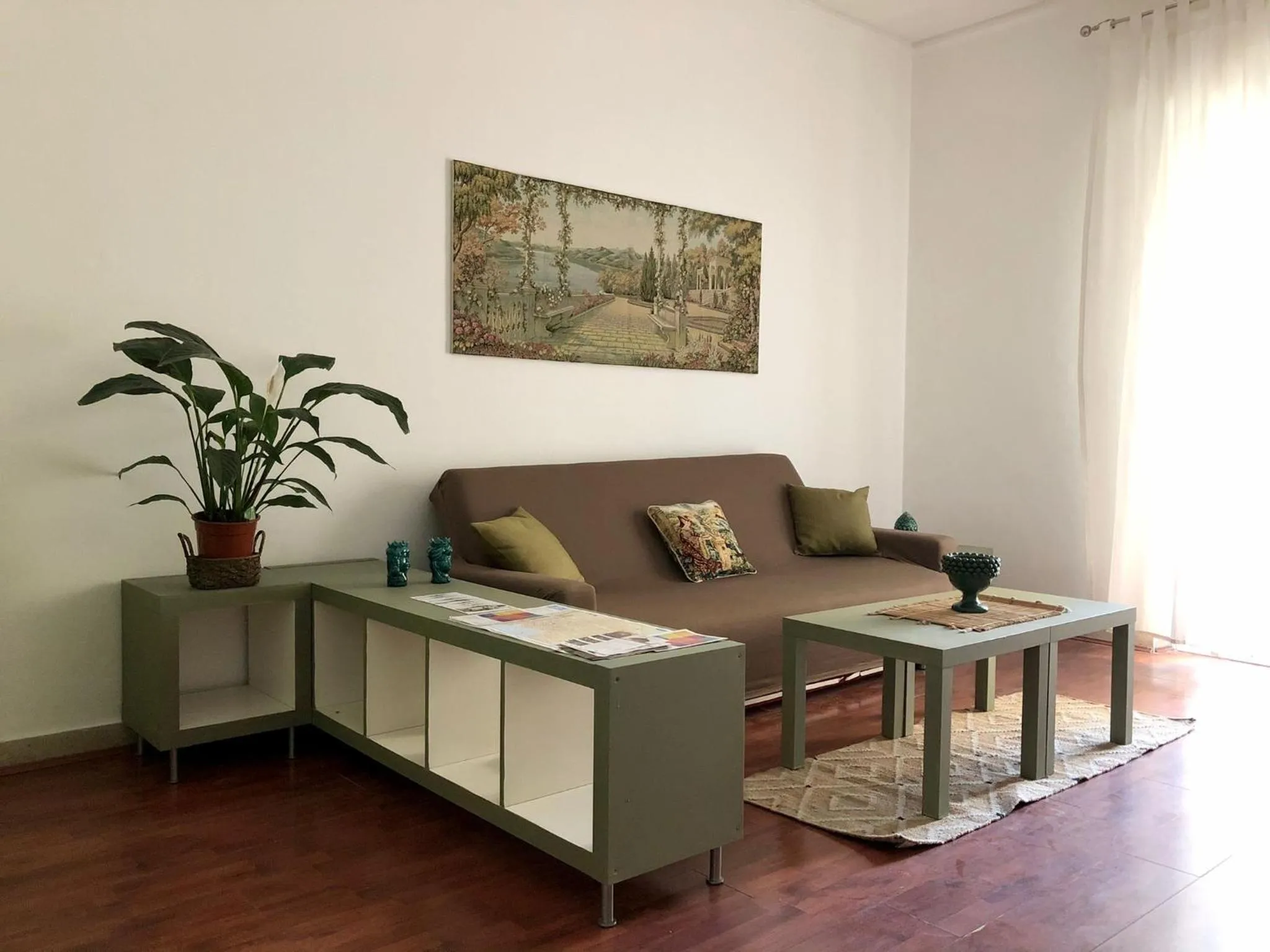 Living room in Dante Suites