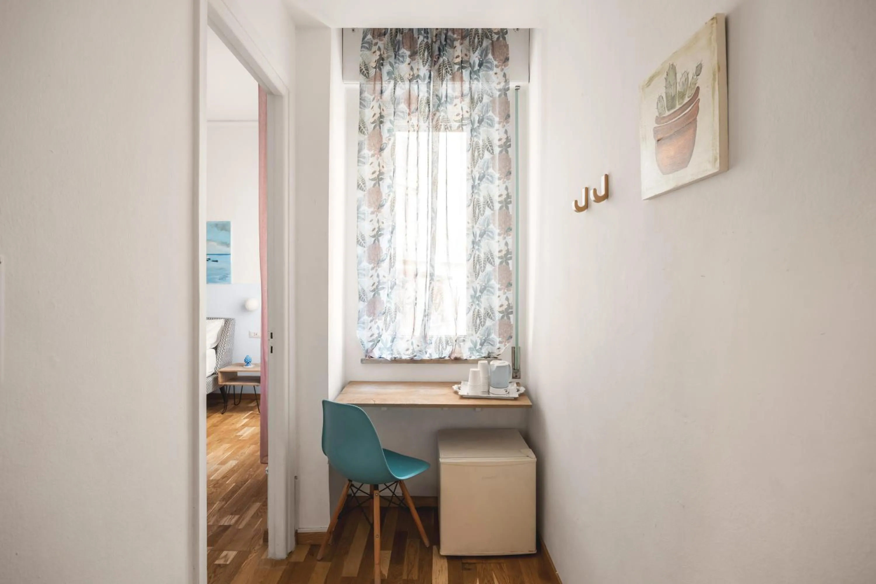 minibar in Dante Suites