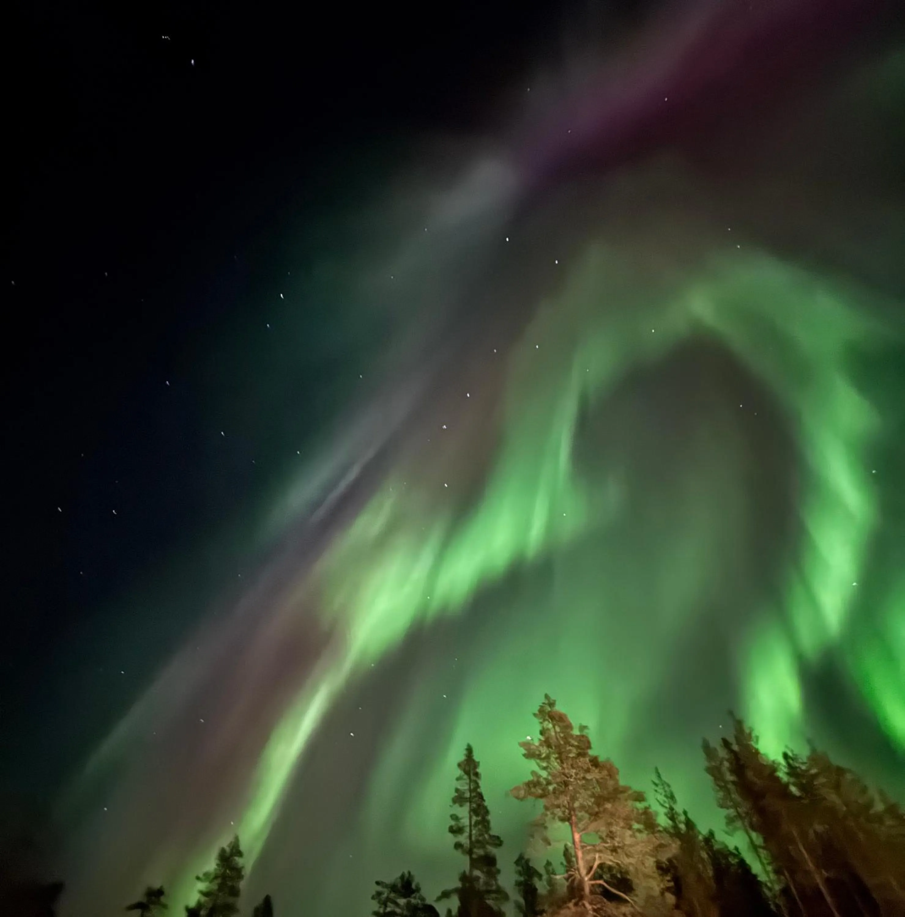 Night in Aurora Queen Resort Igloos