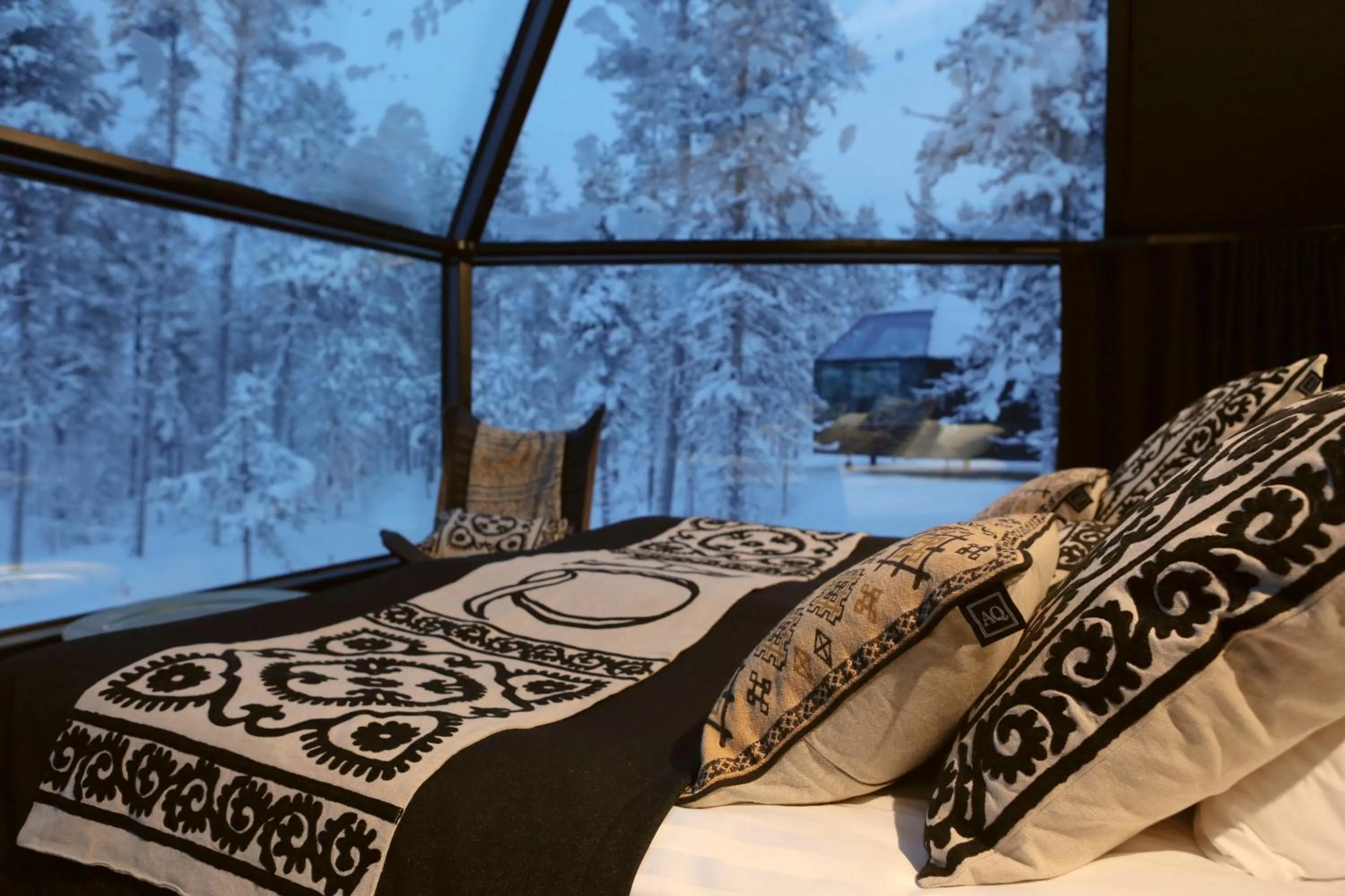 Bedroom, Bed in Aurora Queen Resort Igloos