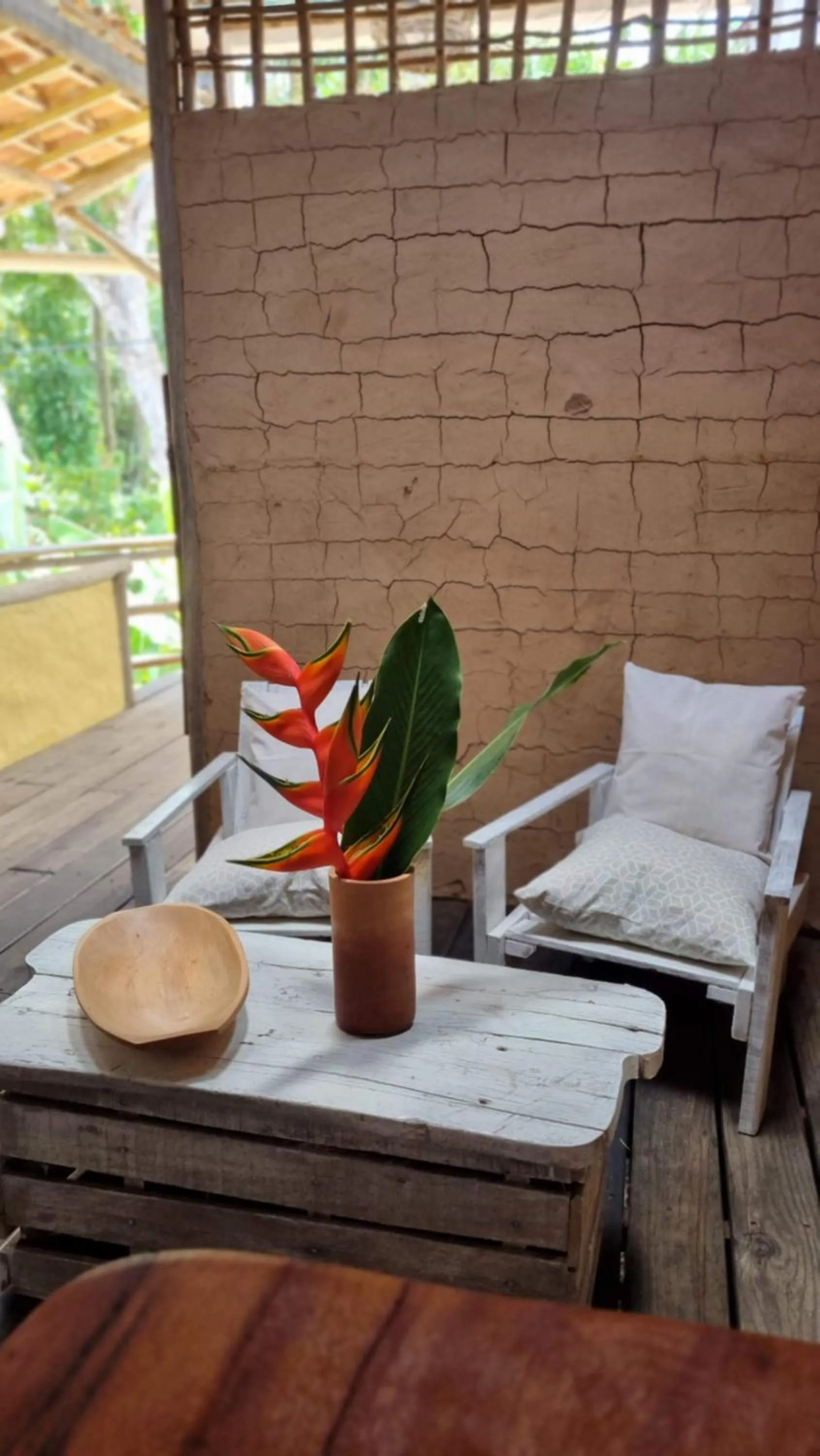 Seating area in Casa Namoa Pousada