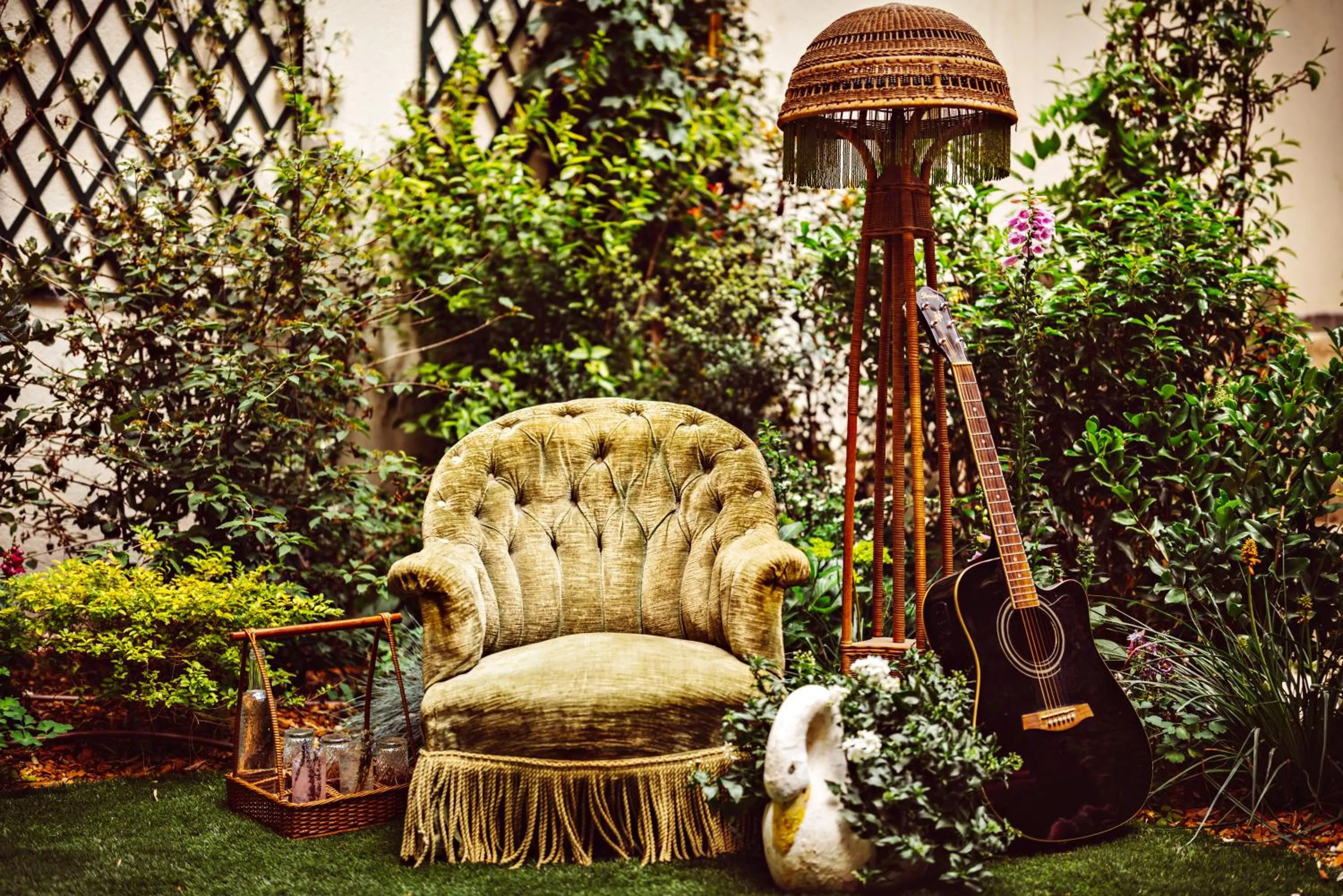 Patio in Hôtel Monsieur Aristide