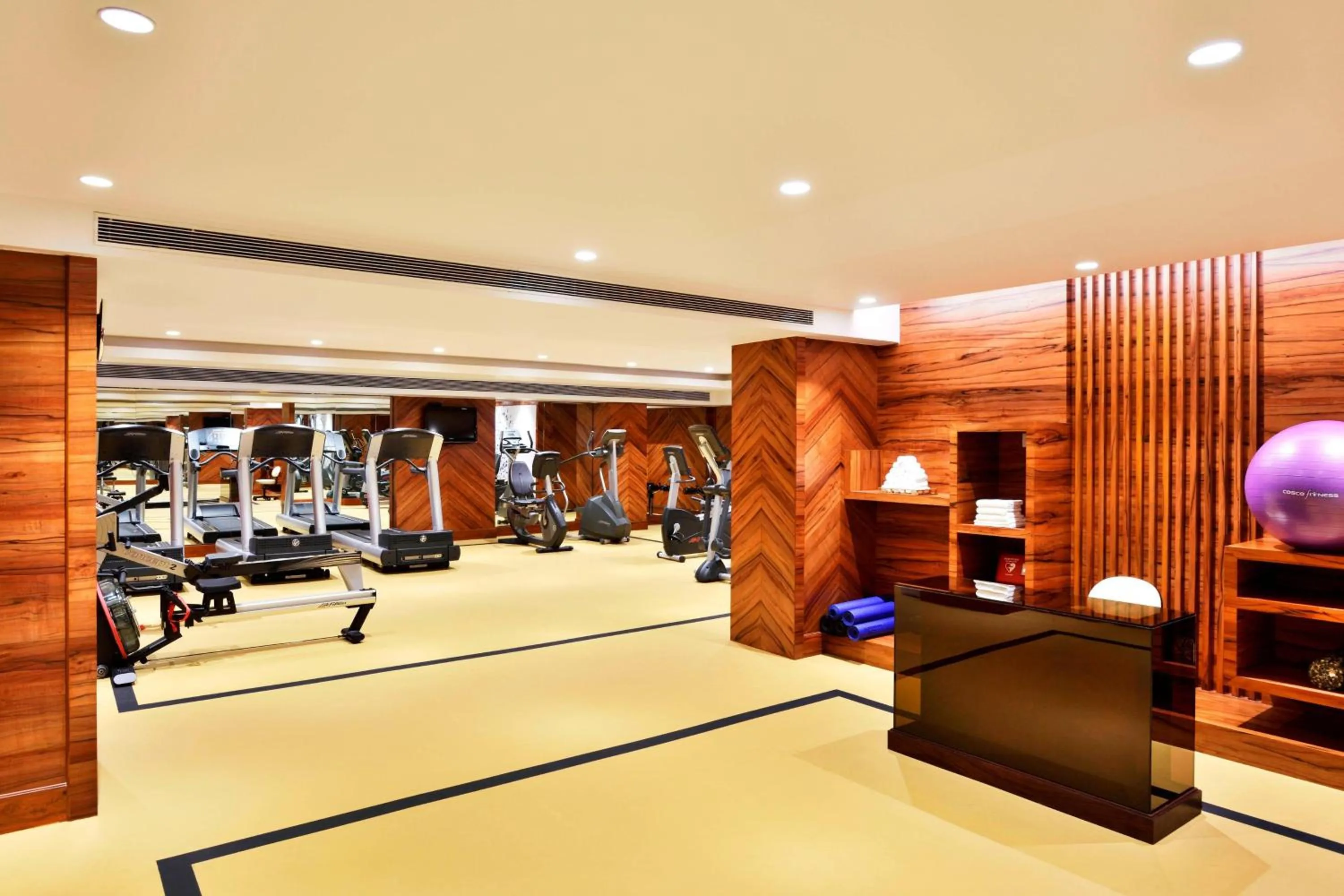 Fitness centre/facilities in Sheraton Grand Pune Bund Garden Hotel
