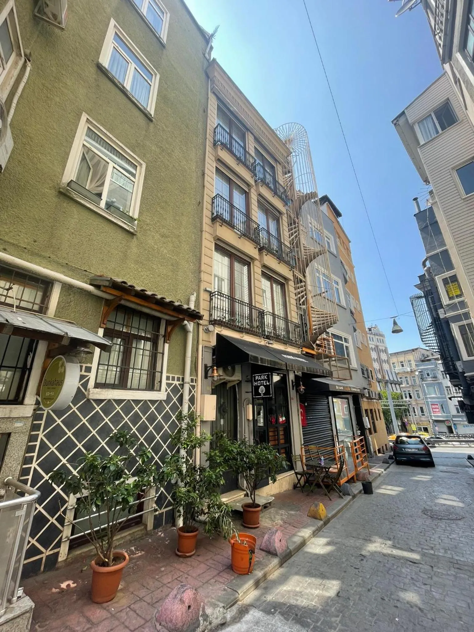 Quiet street view in TAKSiM PARK HOTEL