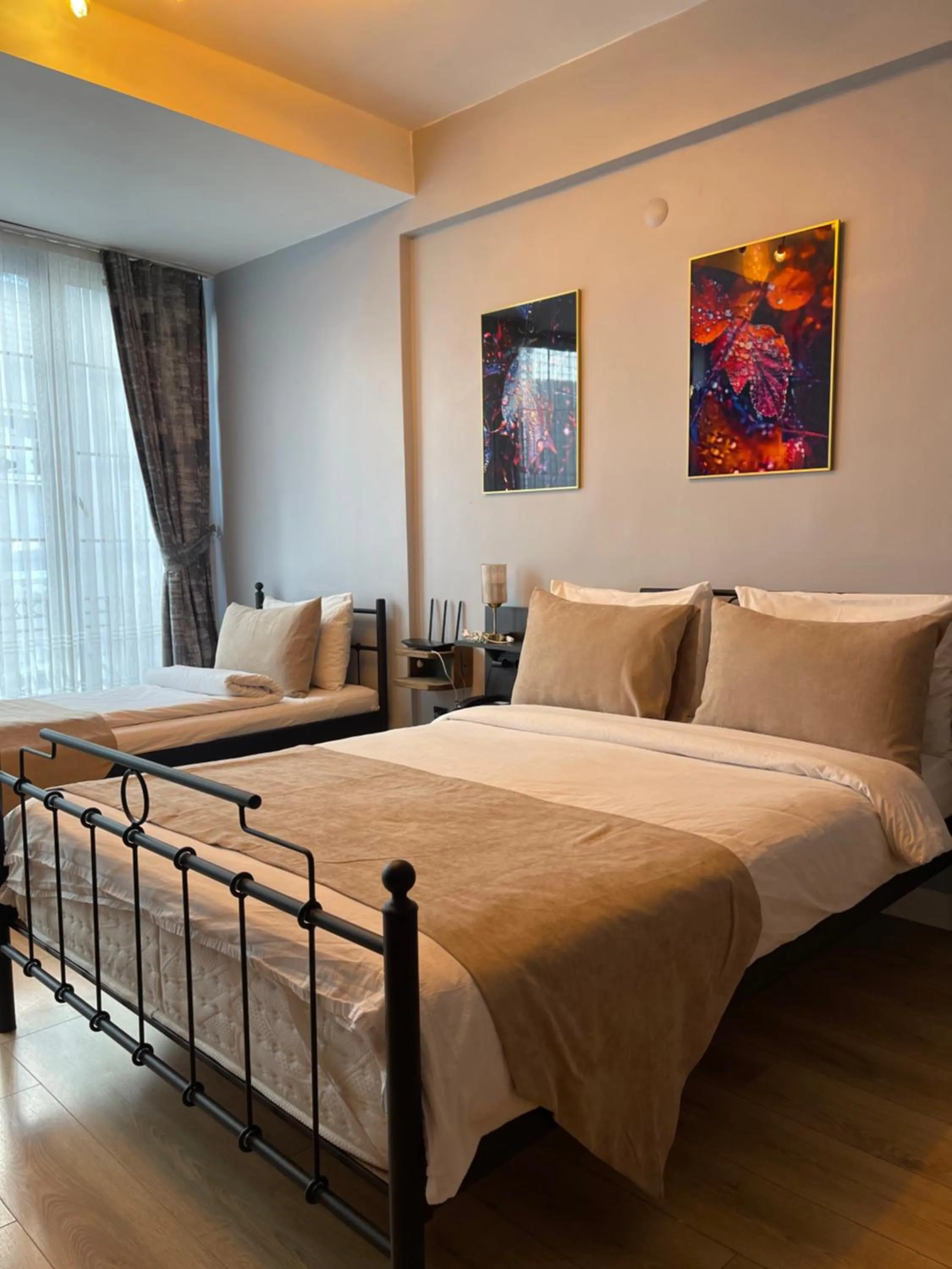 Bed in TAKSiM PARK HOTEL