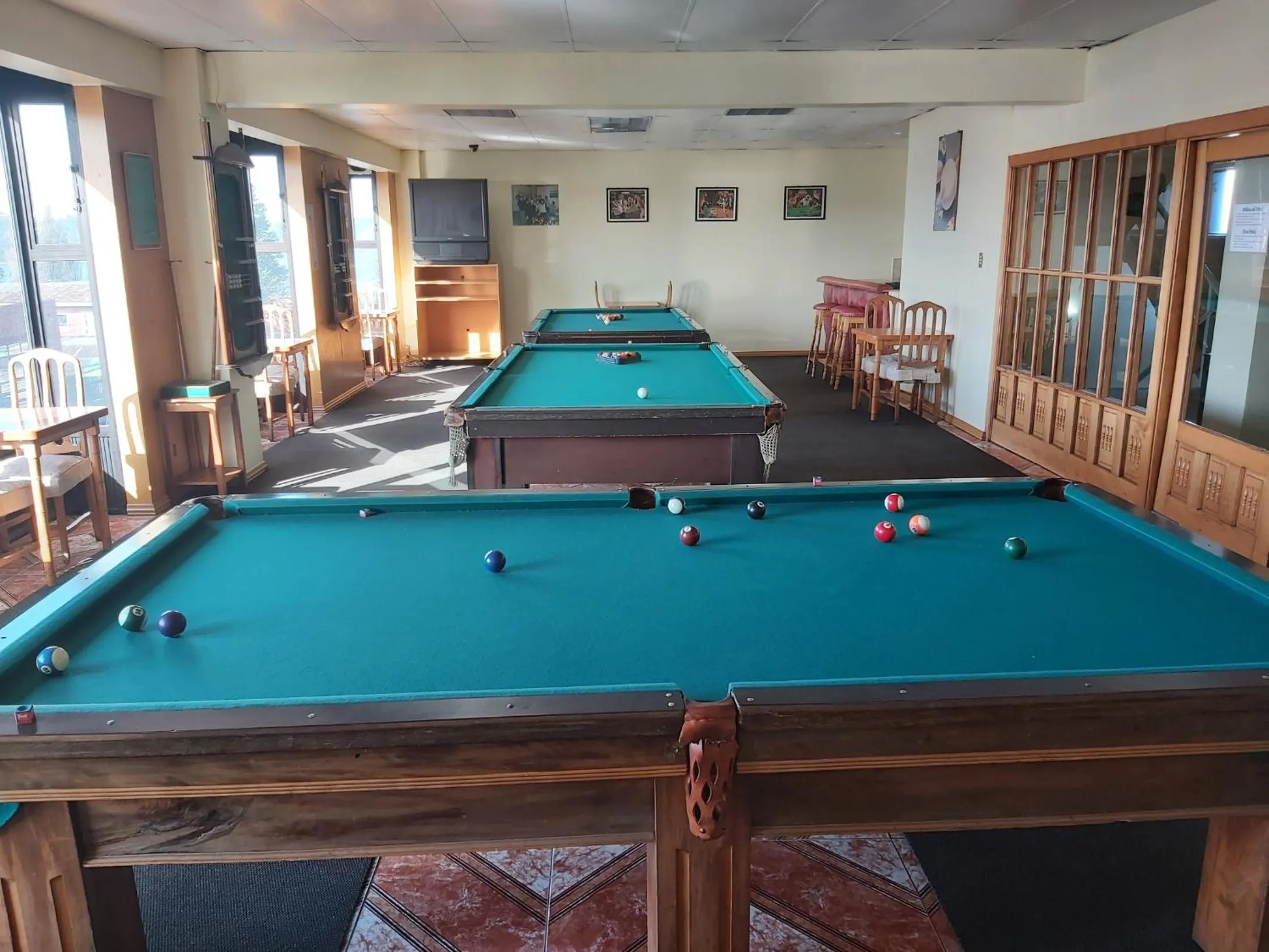 Billiard in Hotel Esmeralda
