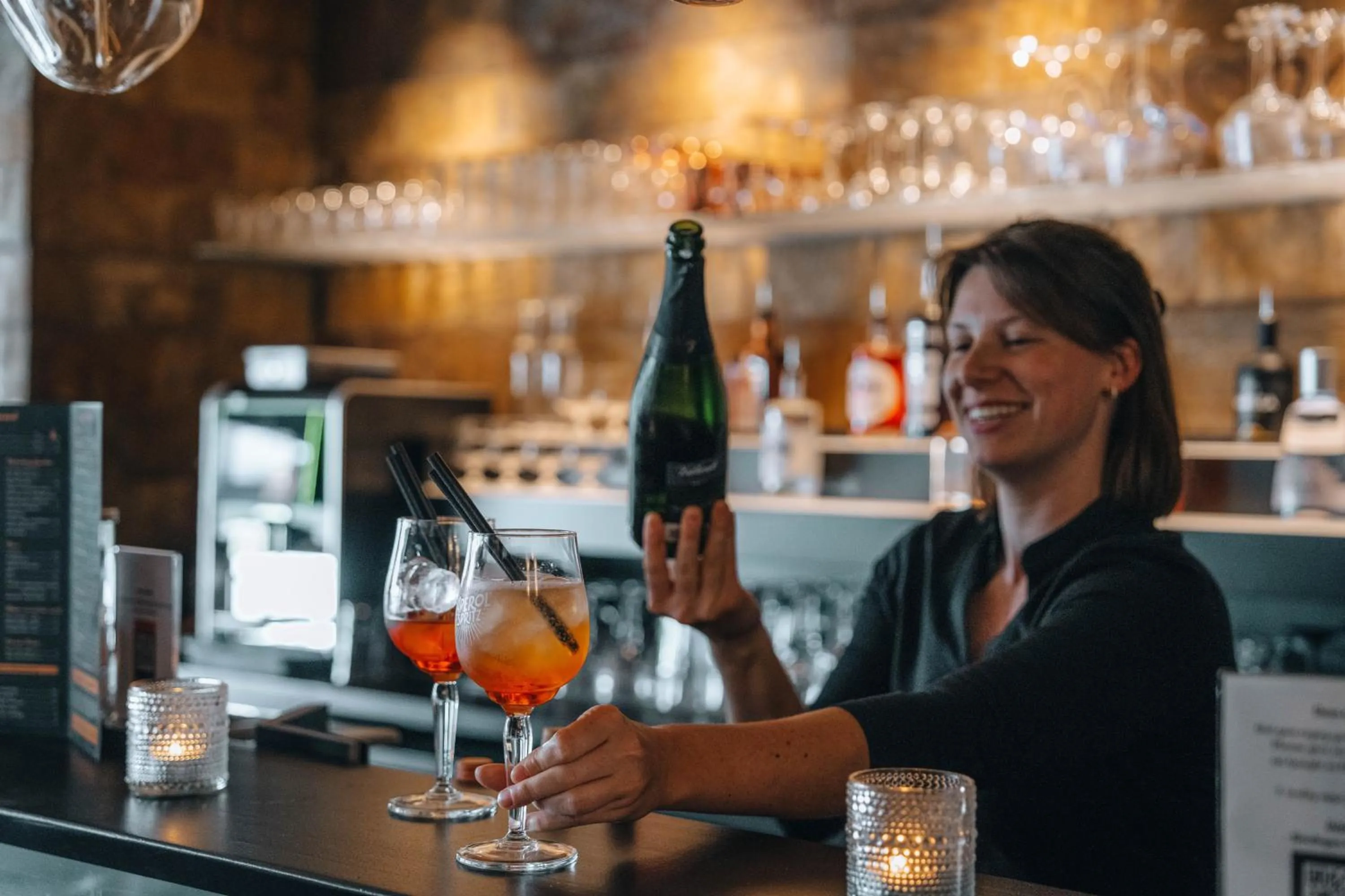 Lounge or bar in Boutique Hotel Azur