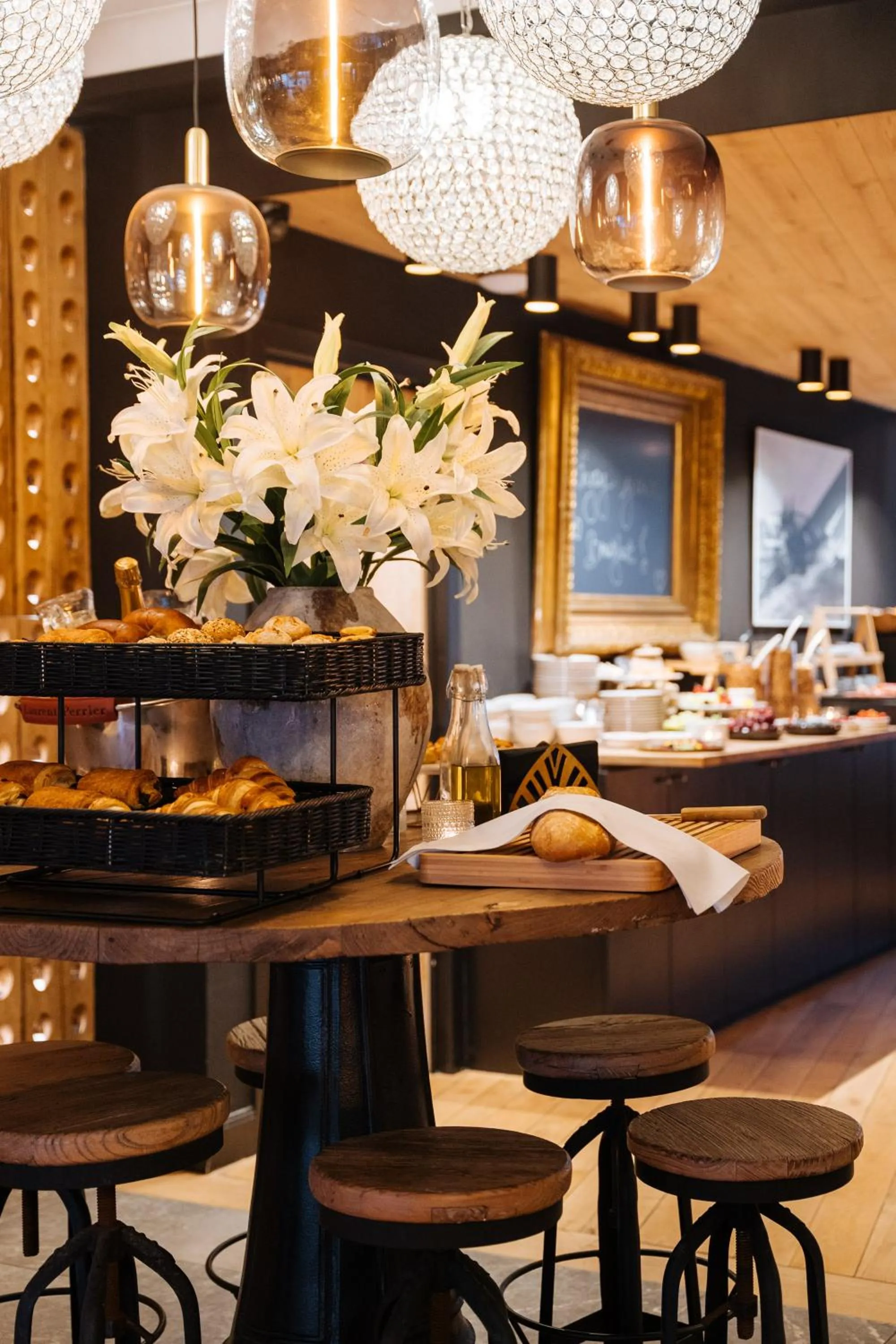 Buffet breakfast in Boutique Hotel Azur
