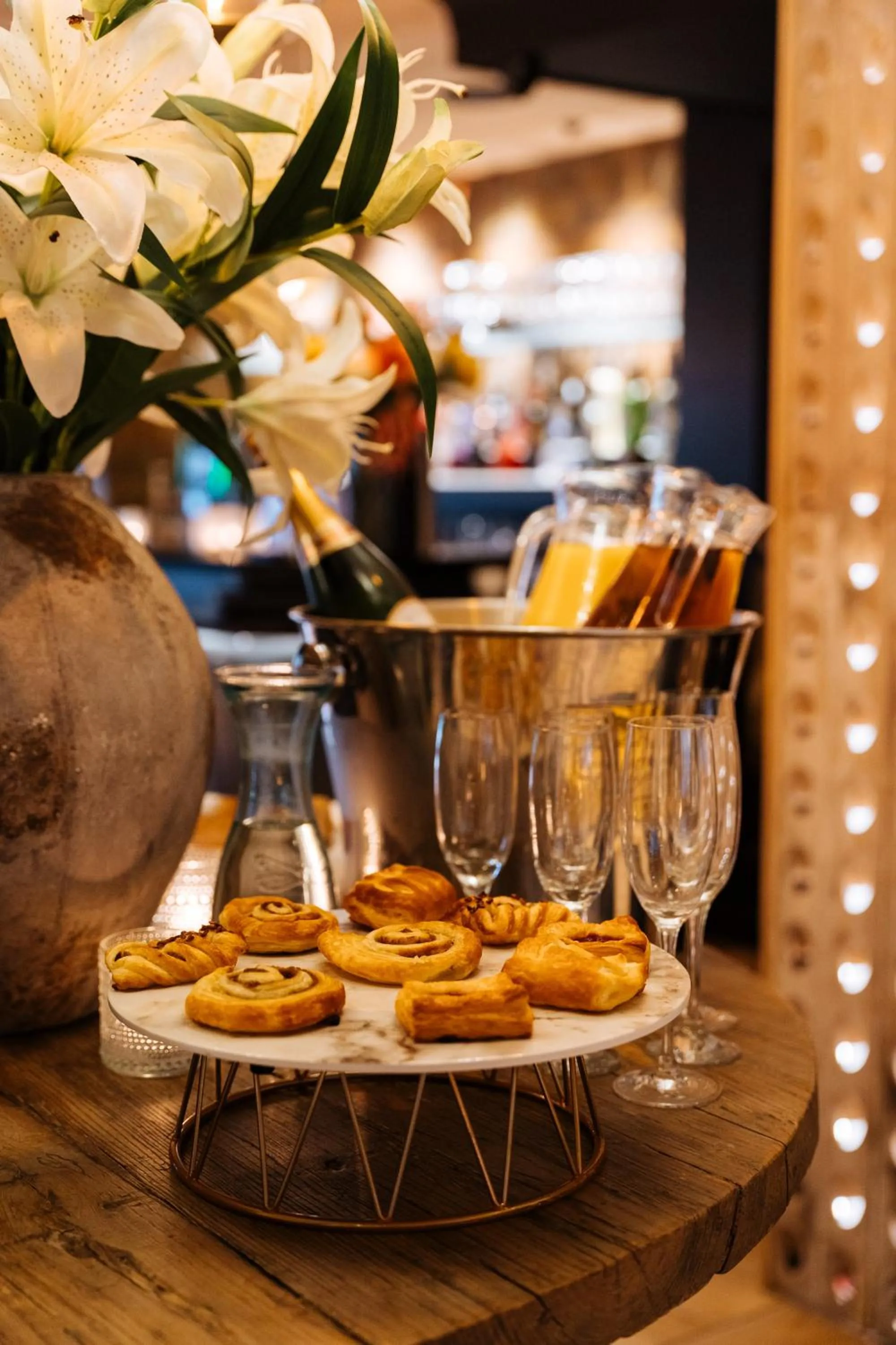 Buffet breakfast in Boutique Hotel Azur