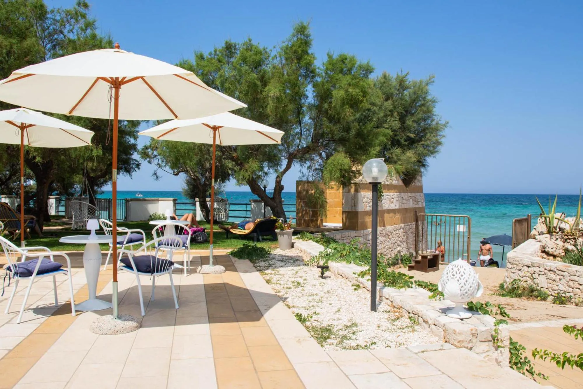 Patio in Aurelia Sea View