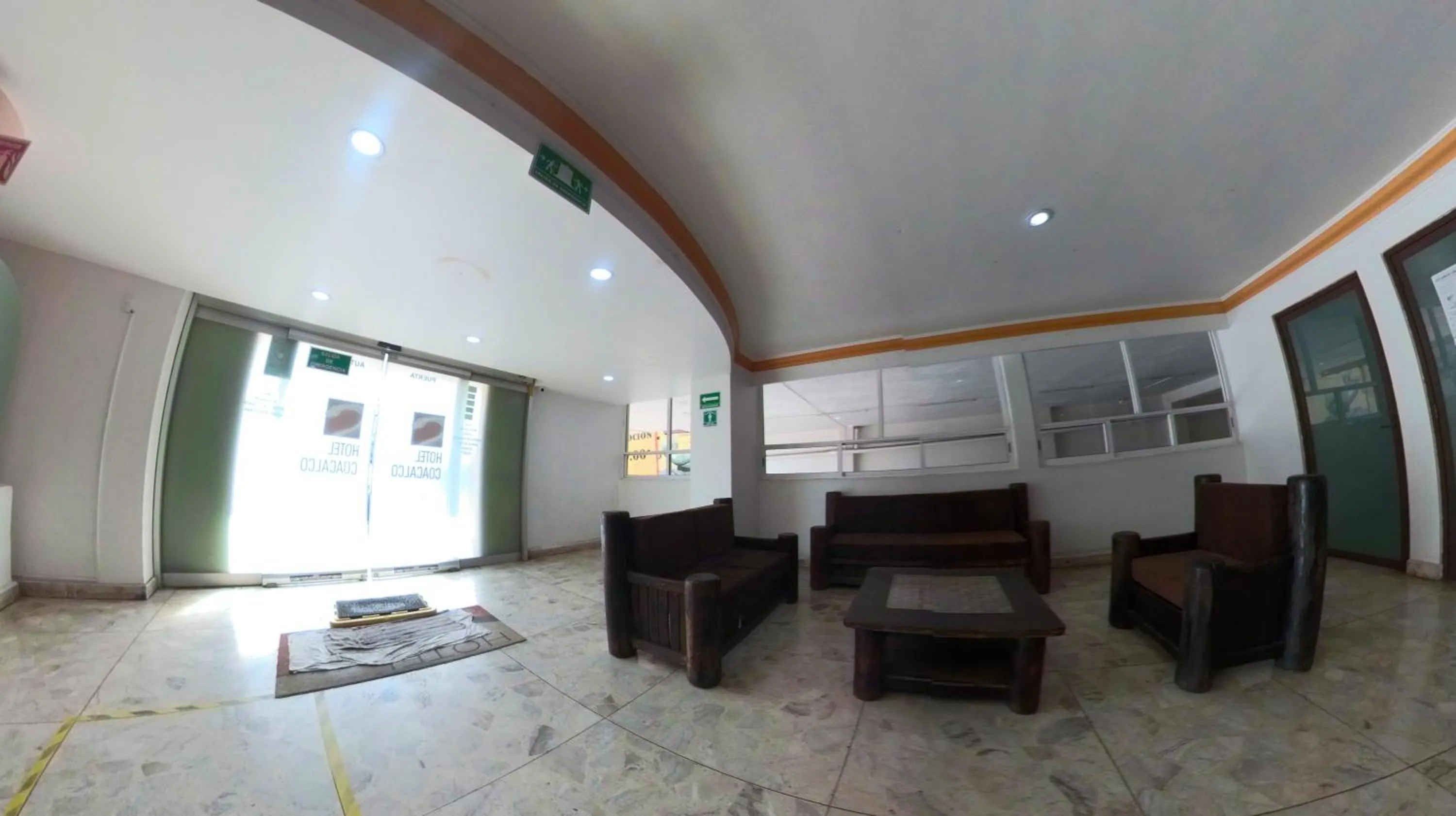 Lobby or reception in Hotel Coacalco