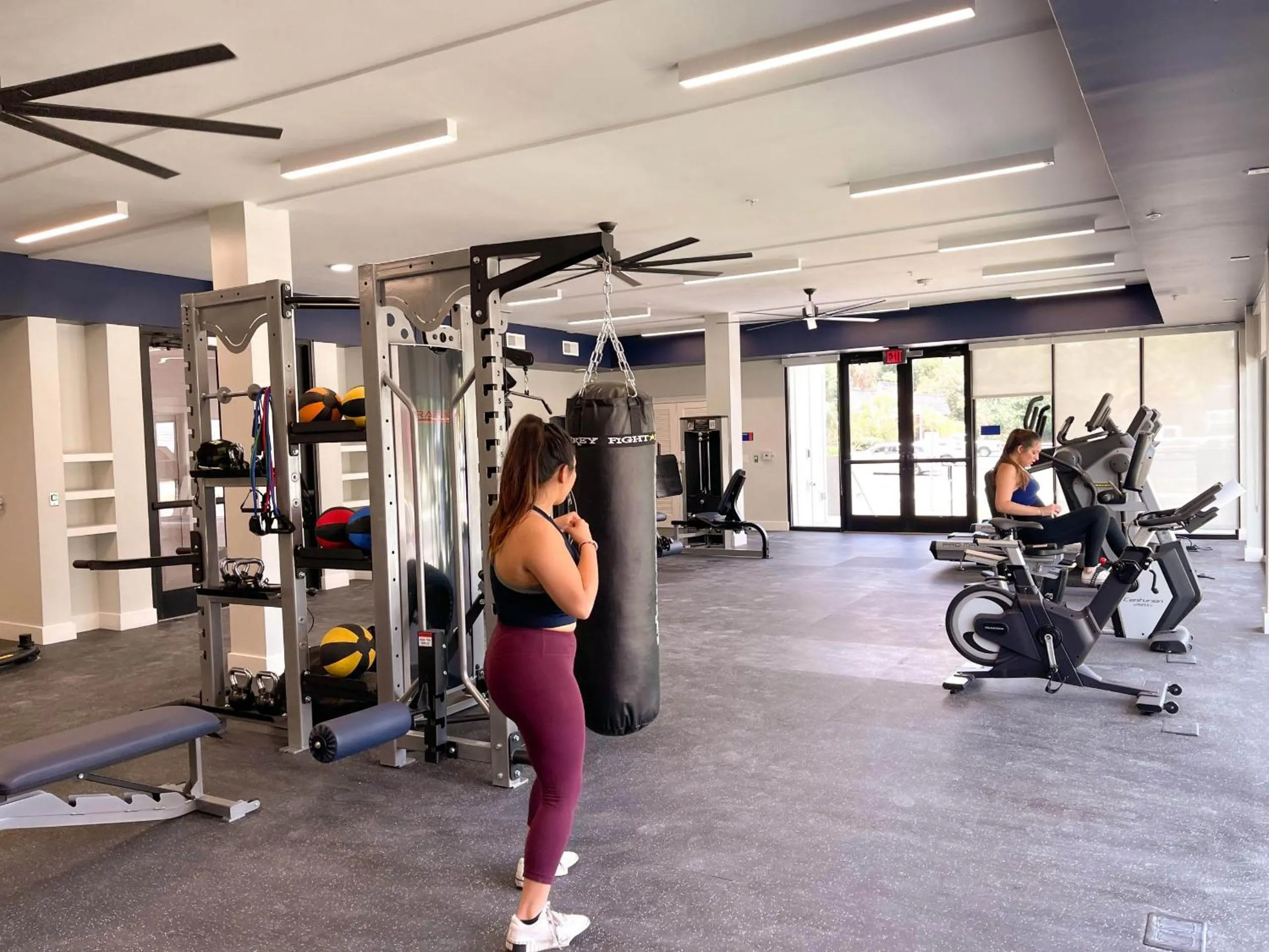 Fitness centre/facilities in Deluxe One Bedroom Apartment