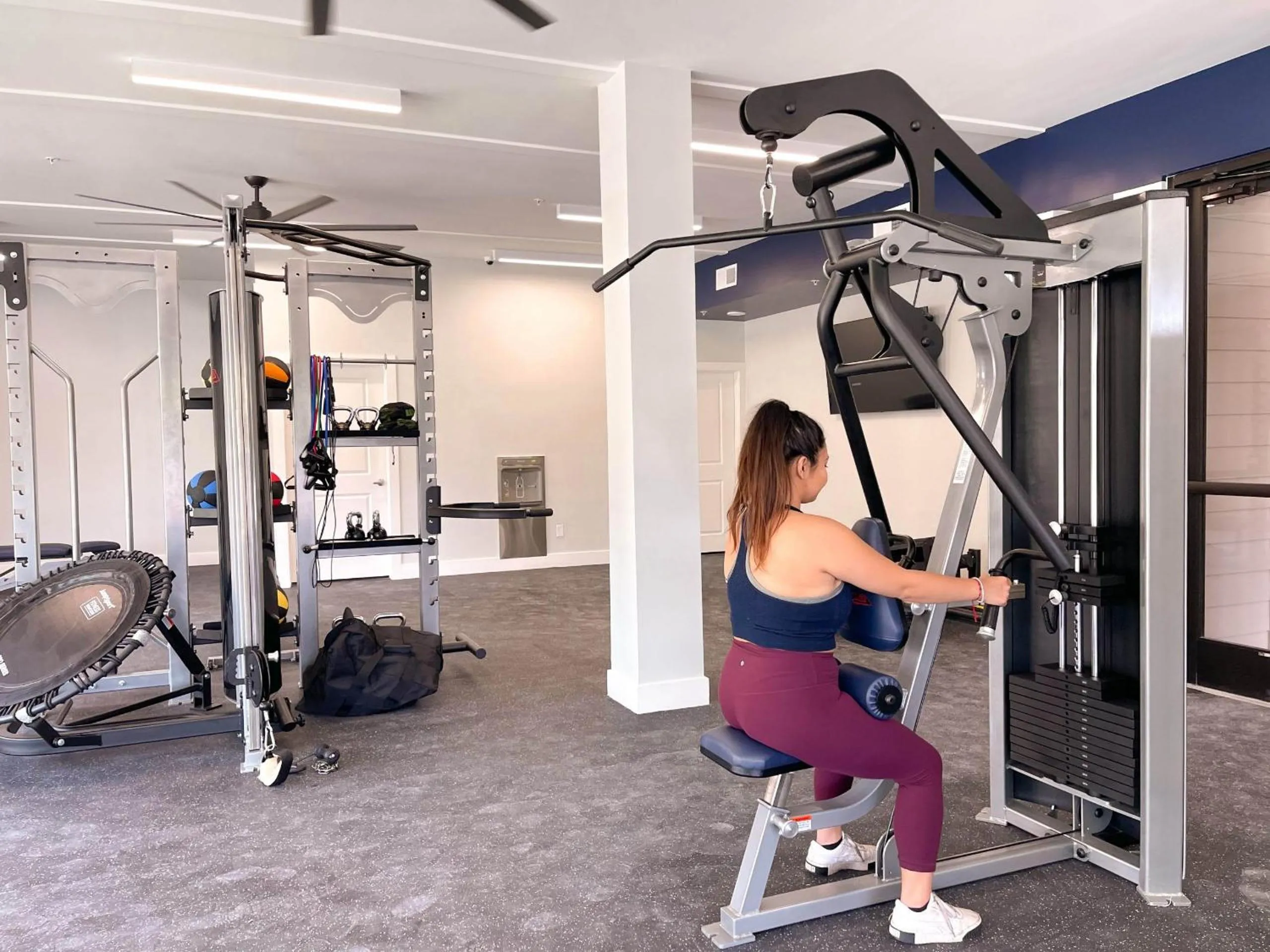 Fitness centre/facilities in Luxe One Bedroom Apartment with Balcony