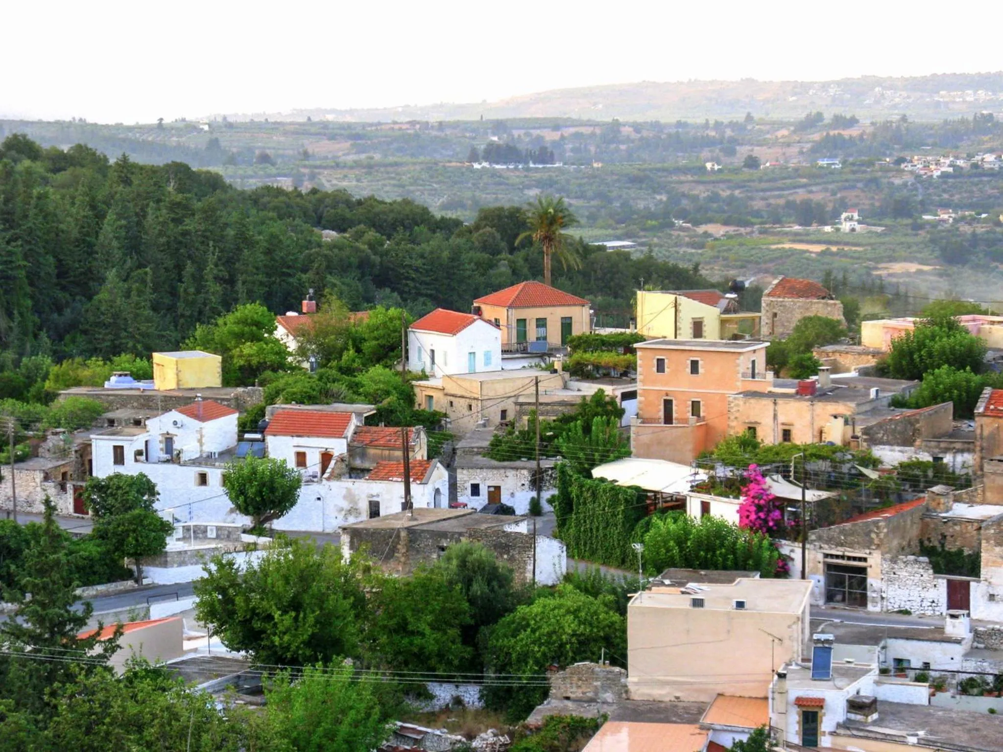 Neighbourhood in Vafes Traditional Stone Houses