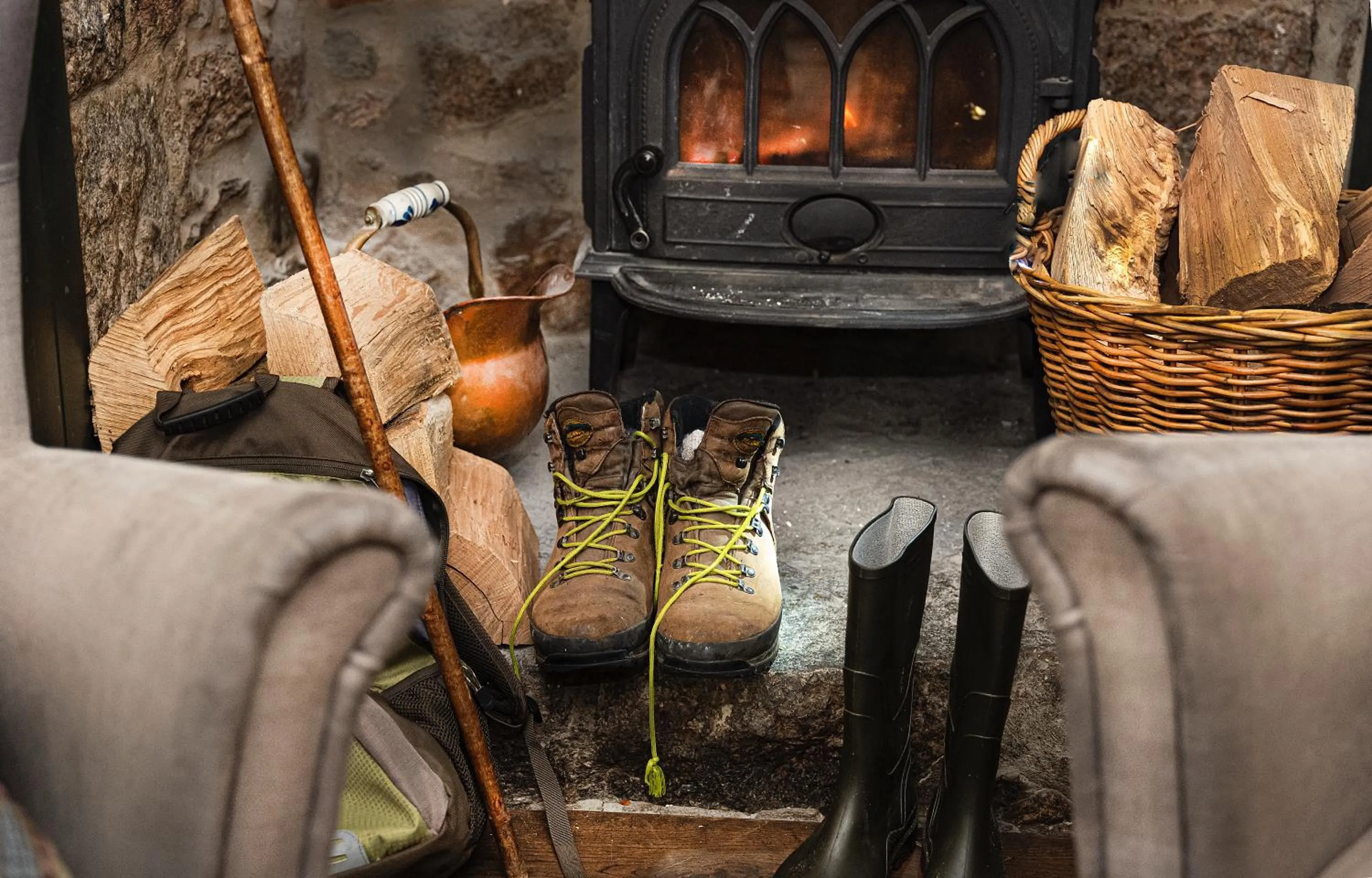 Lounge or bar in The Boat Inn