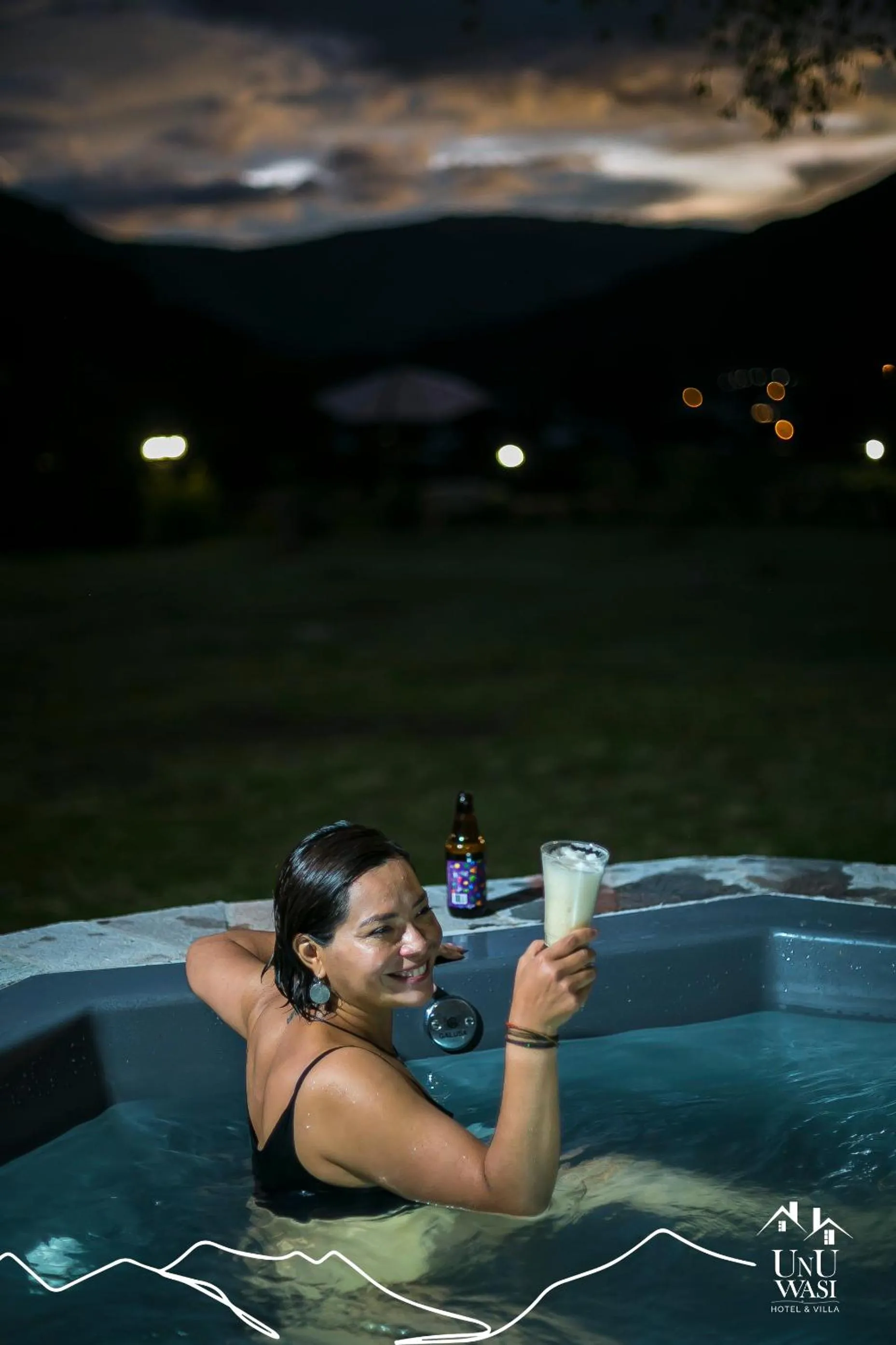Hot Tub in Unuwasi Hotel & Villa