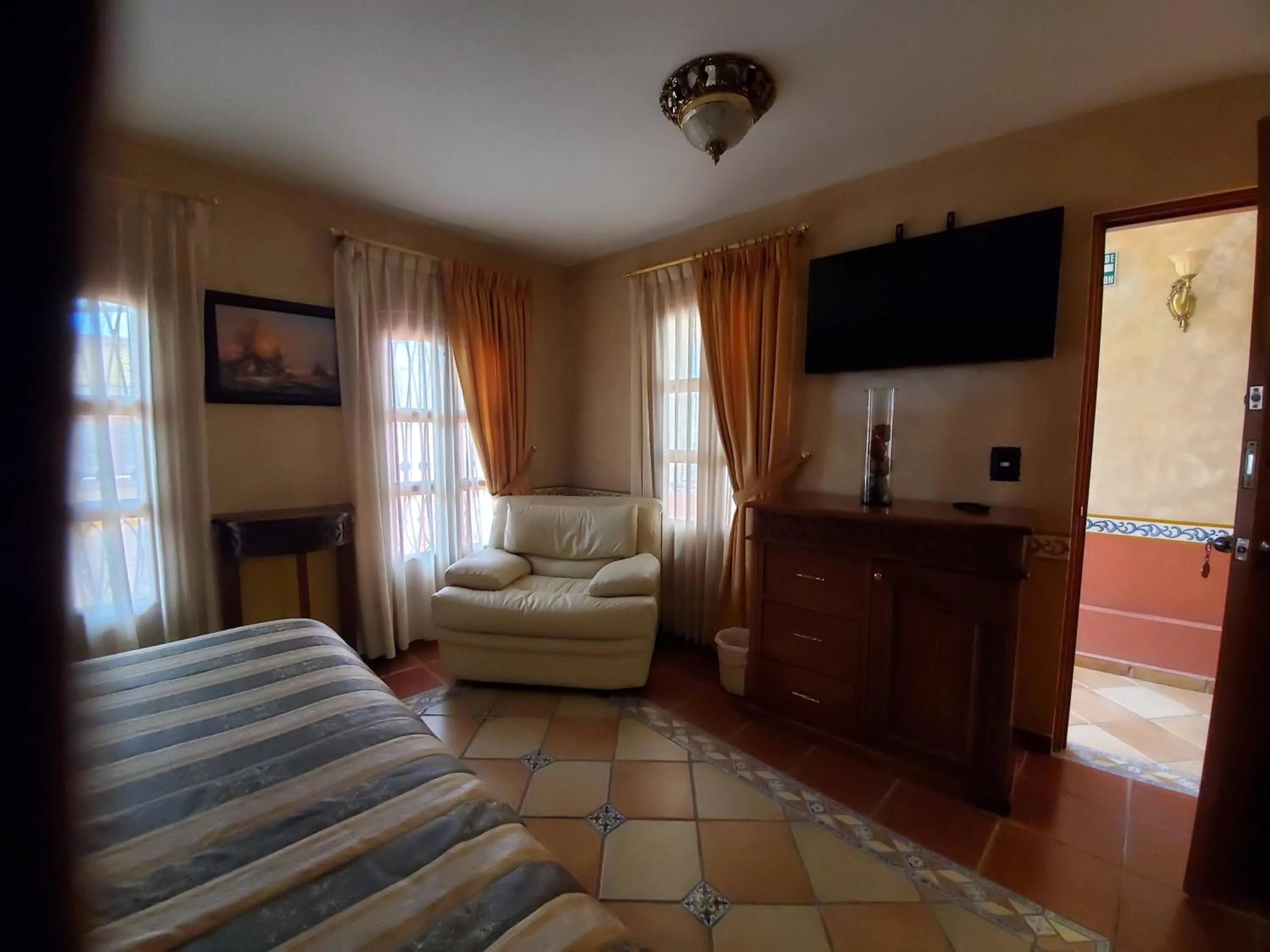 Bedroom, Bed in Hotel Villarreal