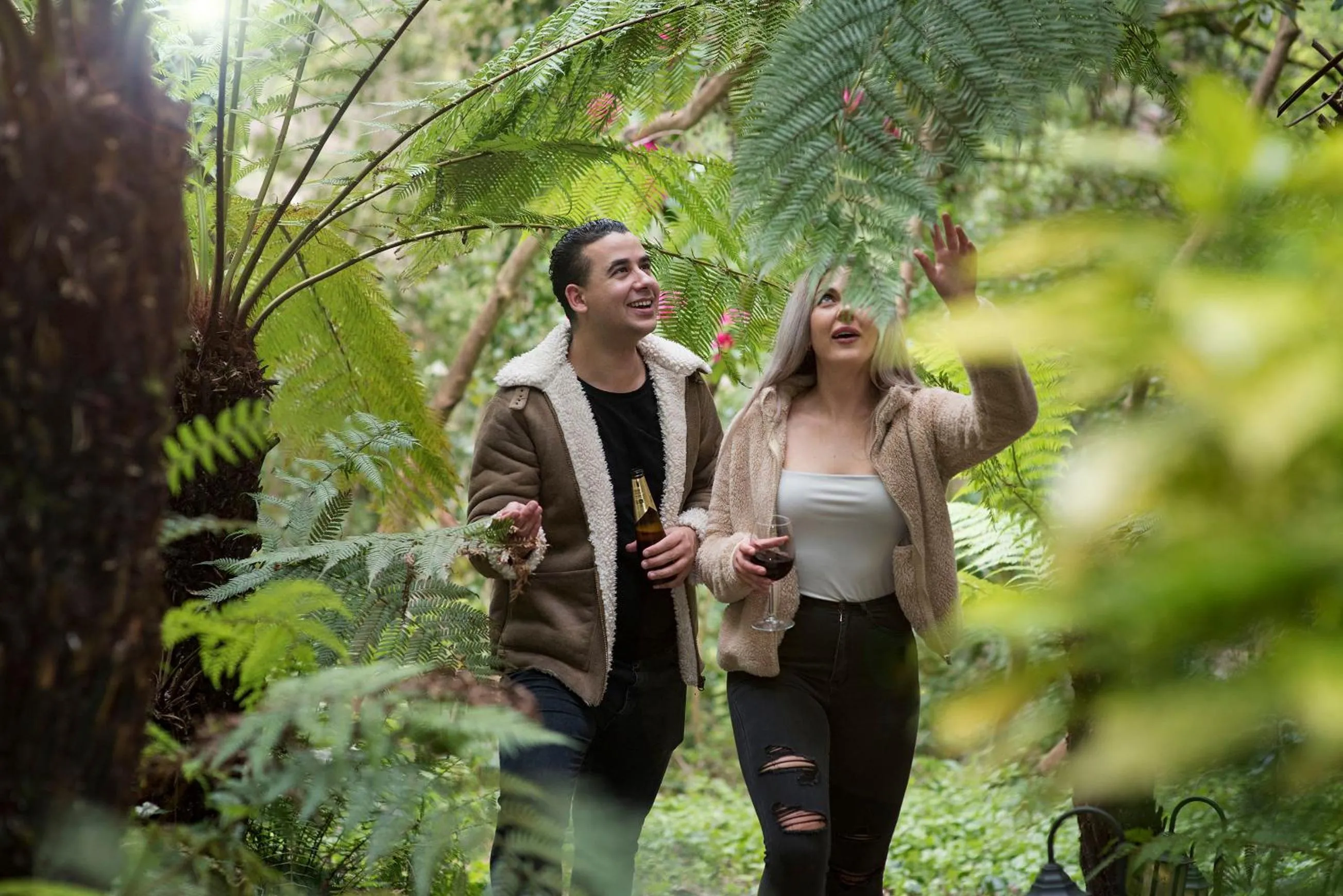 Natural landscape in Linden Gardens Rainforest Retreat