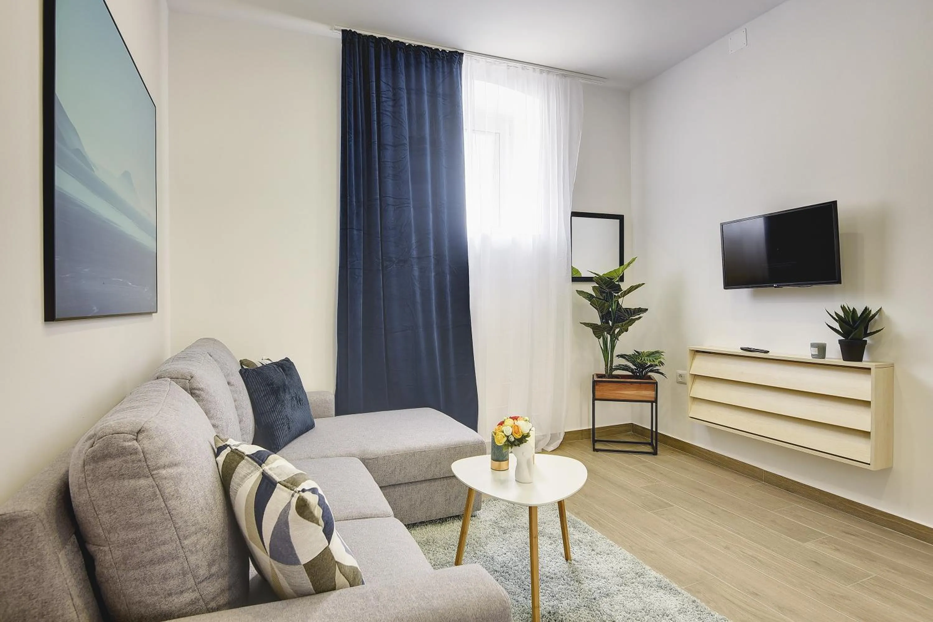 Living room in D&A Central Luxury Apartments with FREE Parking