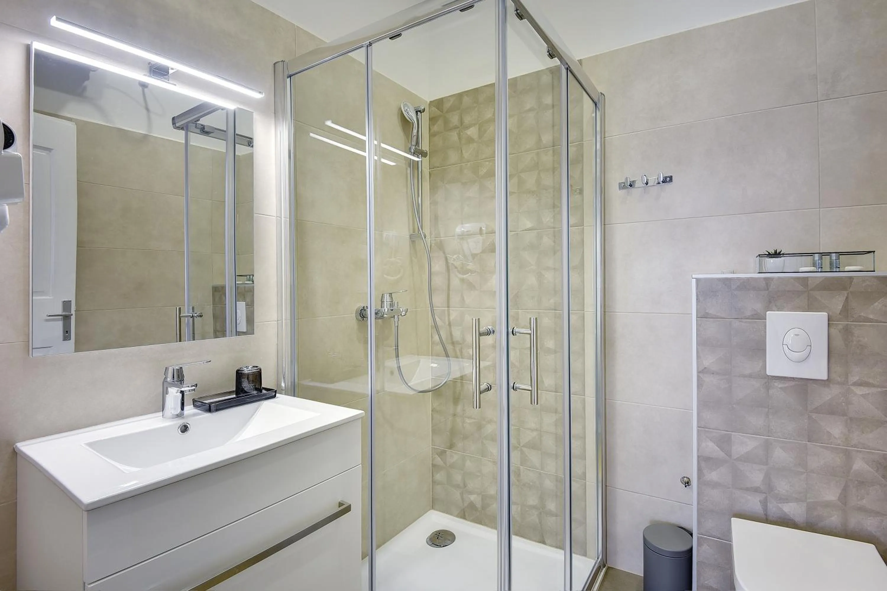 Bathroom in D&A Central Luxury Apartments with FREE Parking