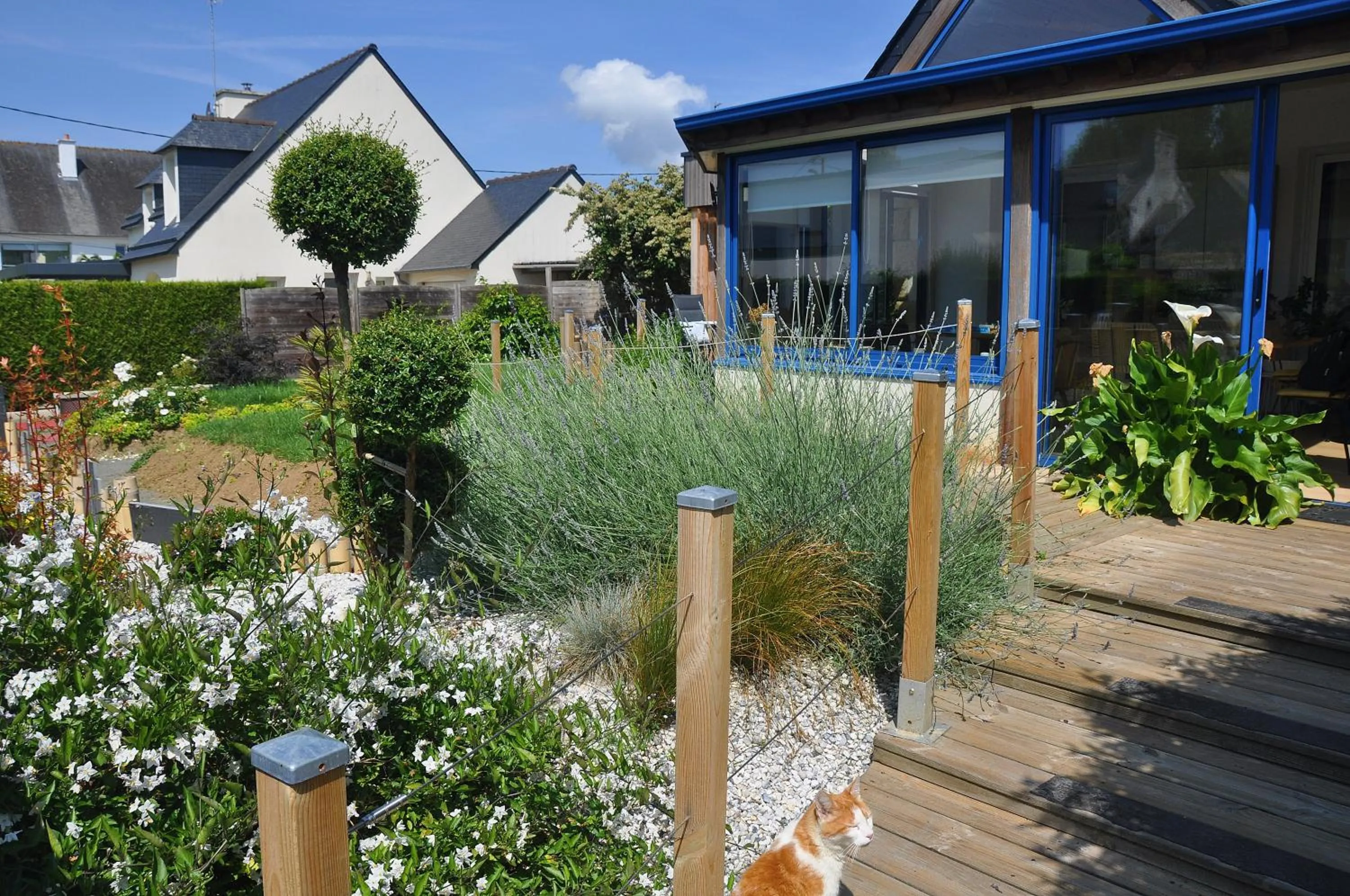 Garden view in KER EMBELLIE