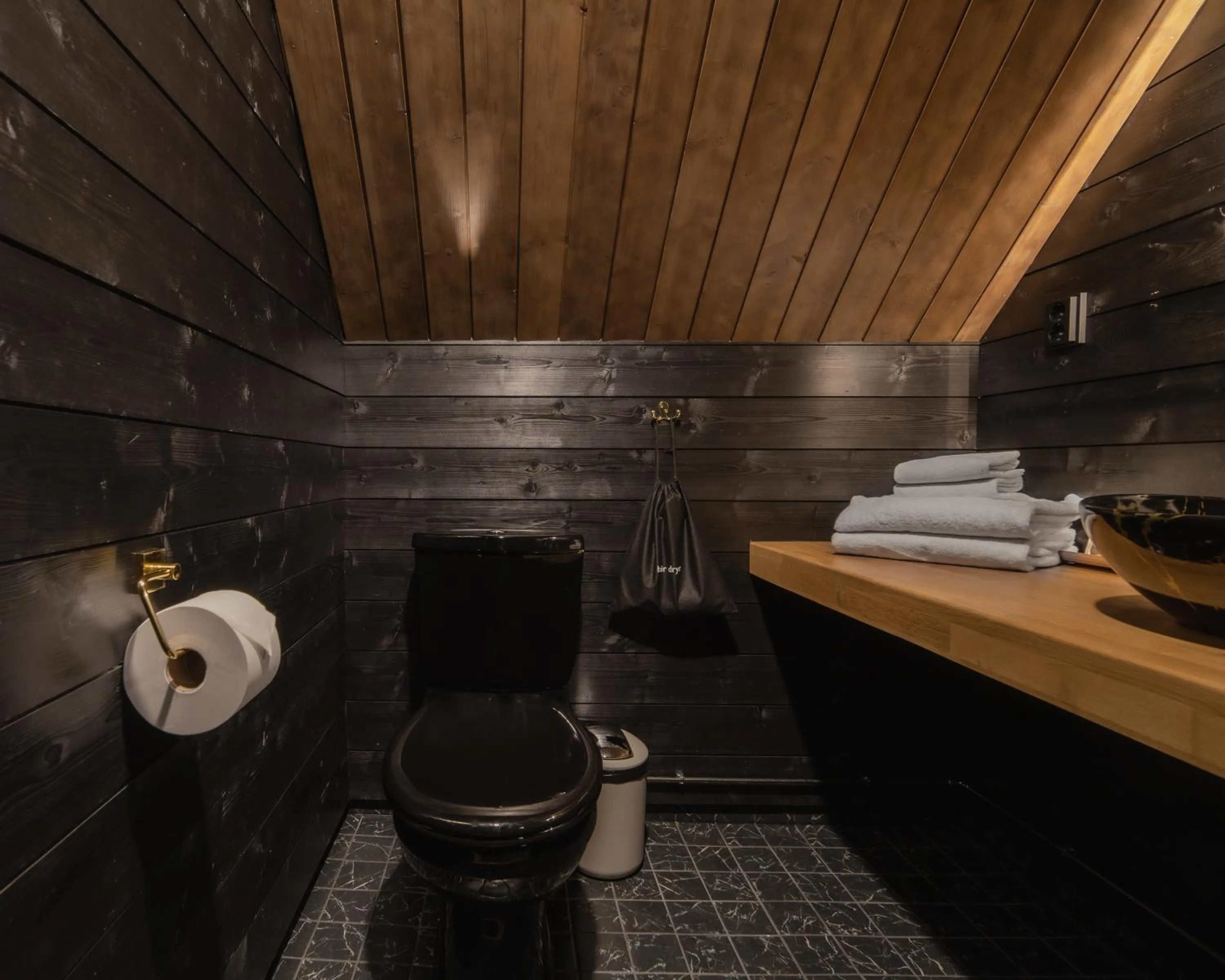 Toilet in Northern Lights Village Pyhä