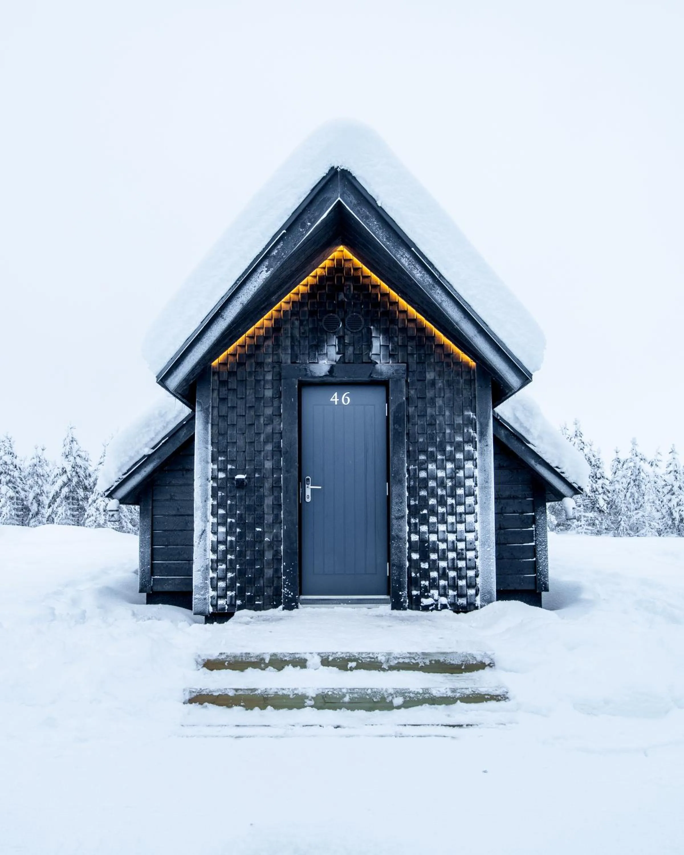 Day in Northern Lights Village Pyhä