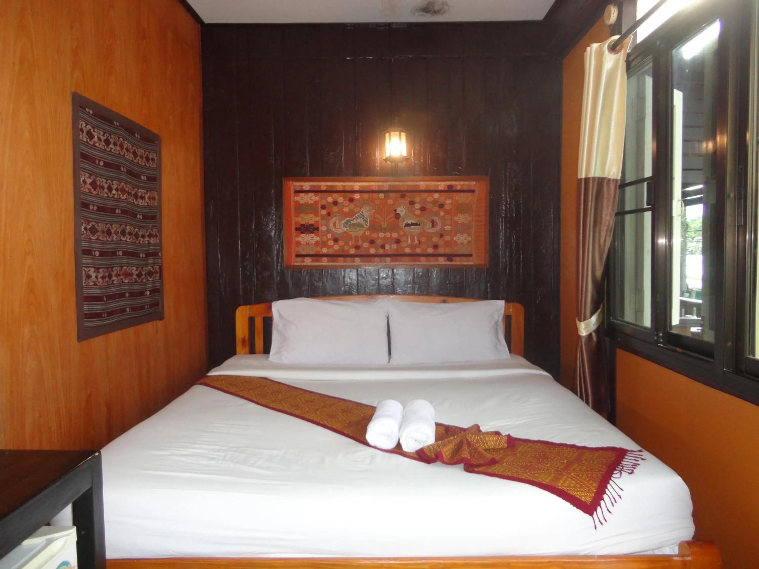 Bed in Baanfai Guesthouse Chiangkhong