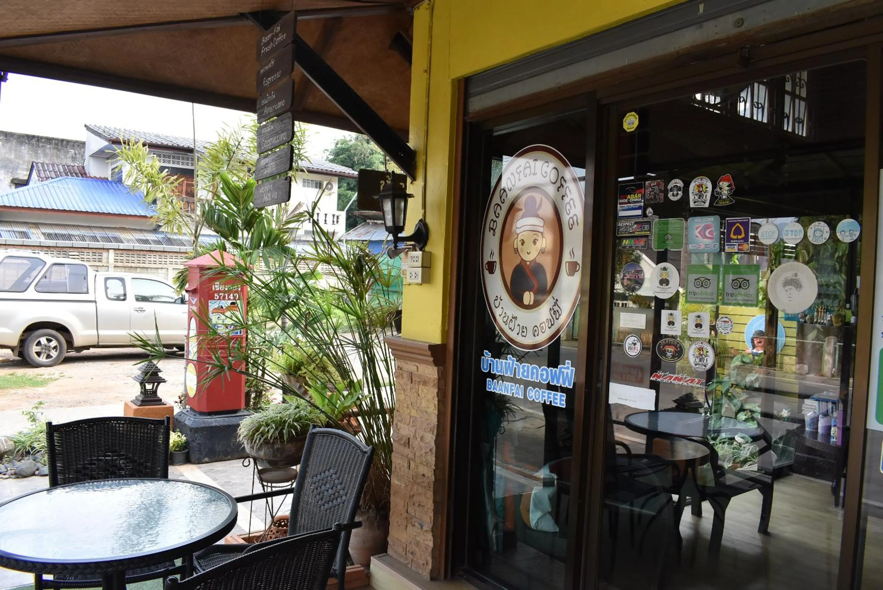 Facade/entrance in Baanfai Guesthouse Chiangkhong