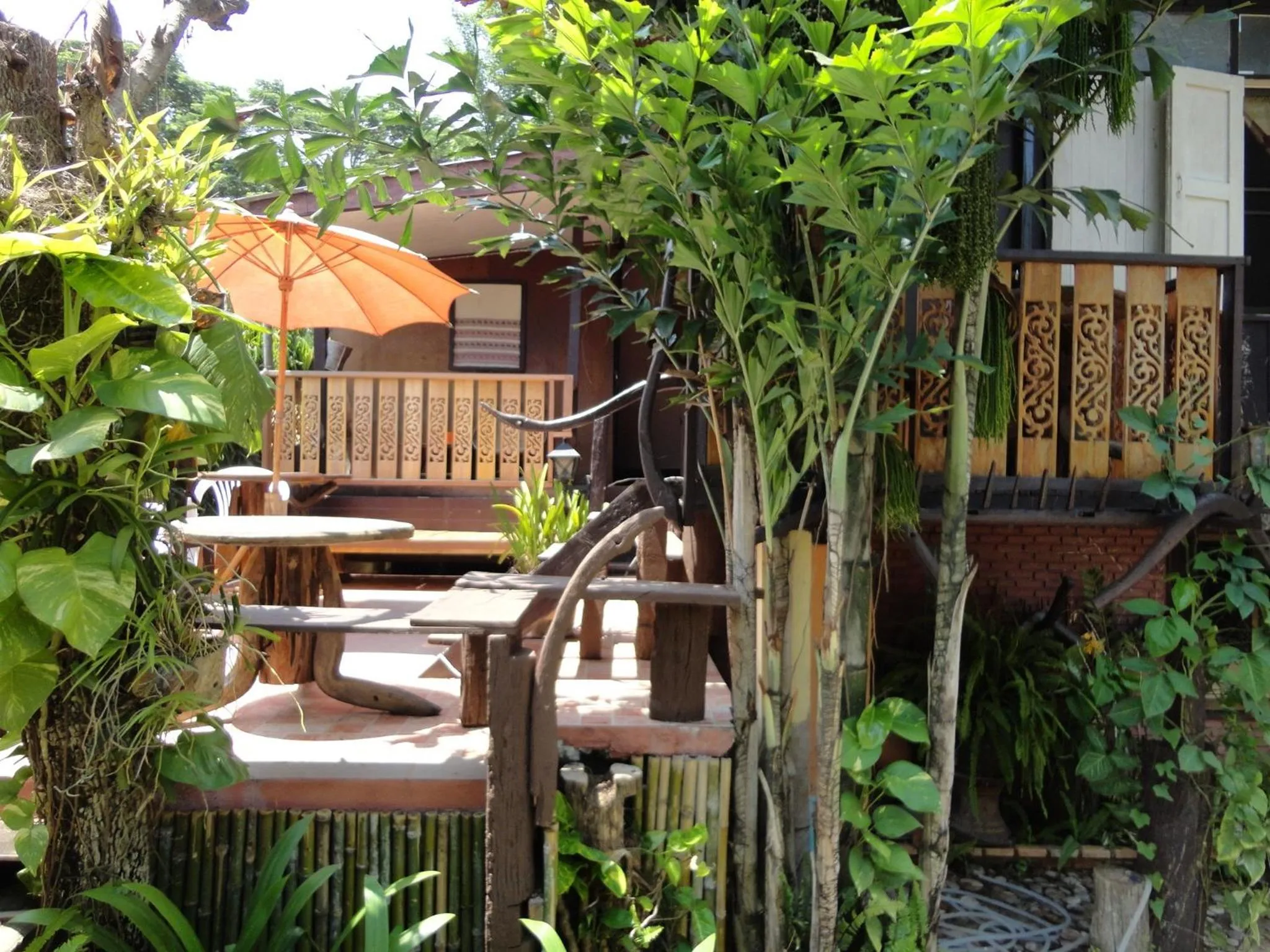 Garden in Baanfai Guesthouse Chiangkhong