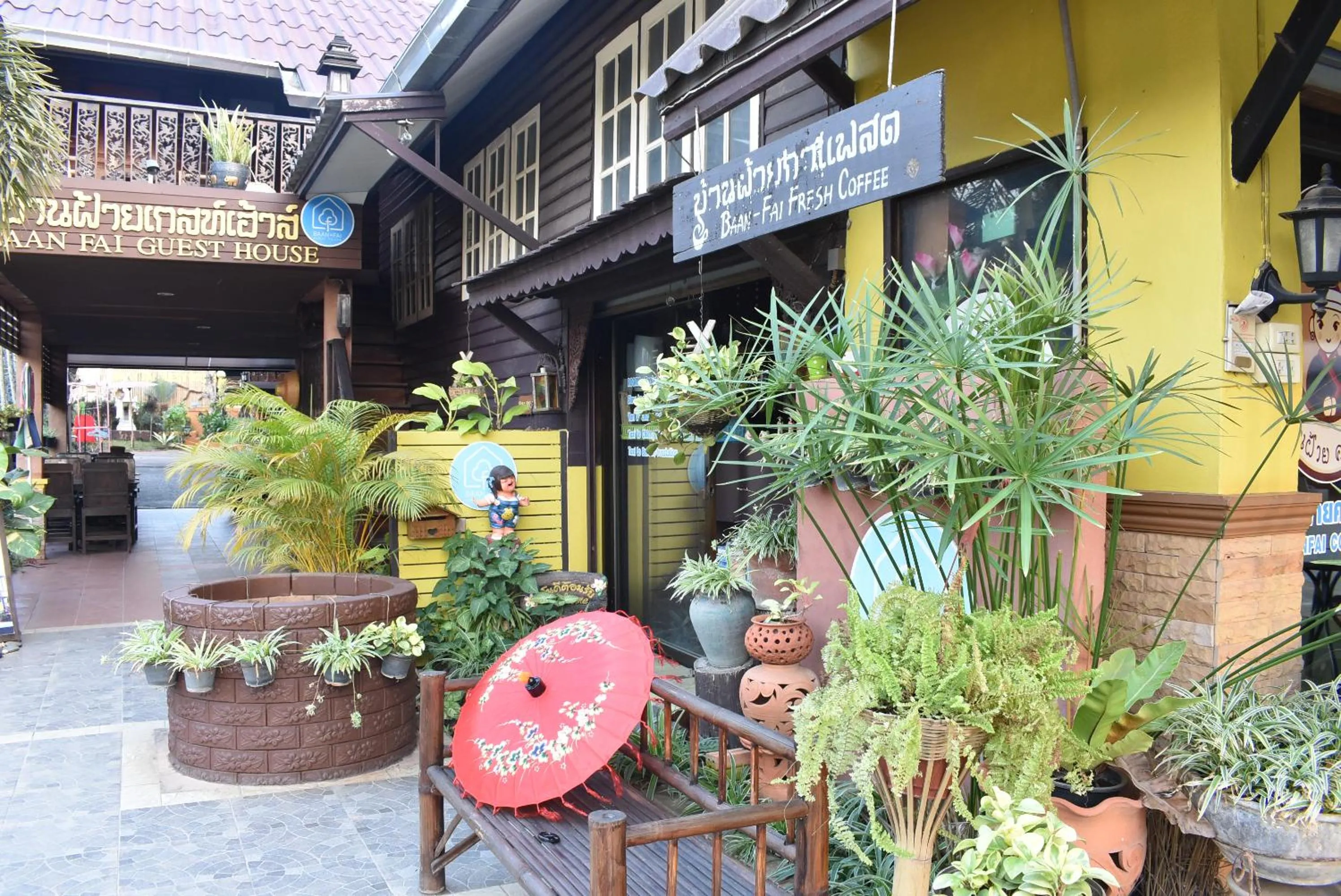 Facade/entrance in Baanfai Guesthouse Chiangkhong