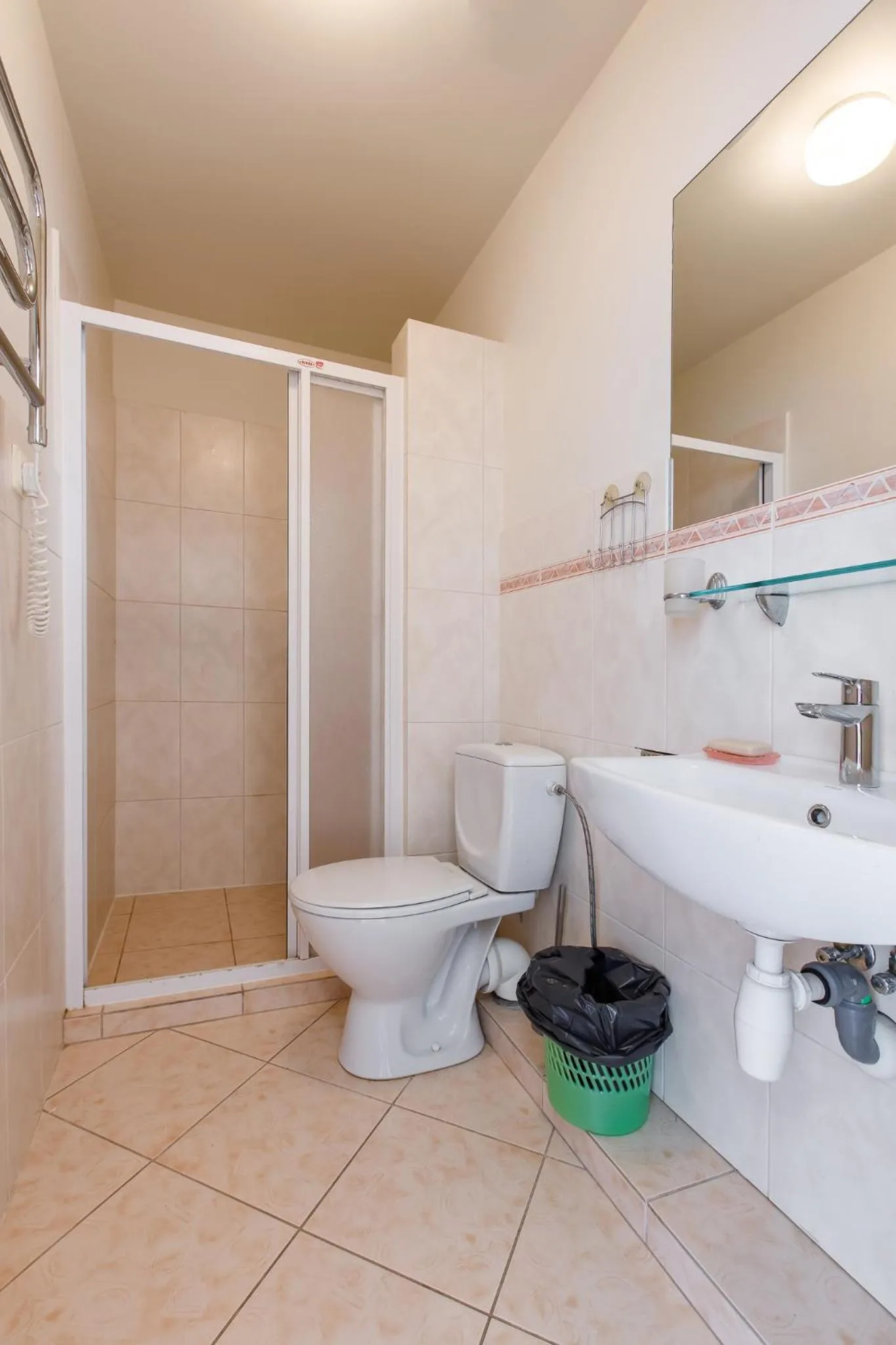 Bathroom in Viešbutis Prie Fontano